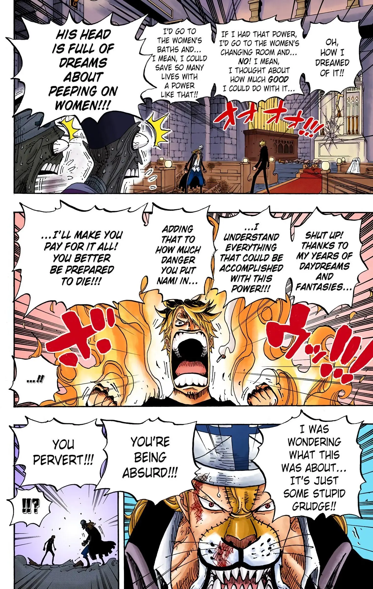 One Piece Colored, chapter 464, page 8