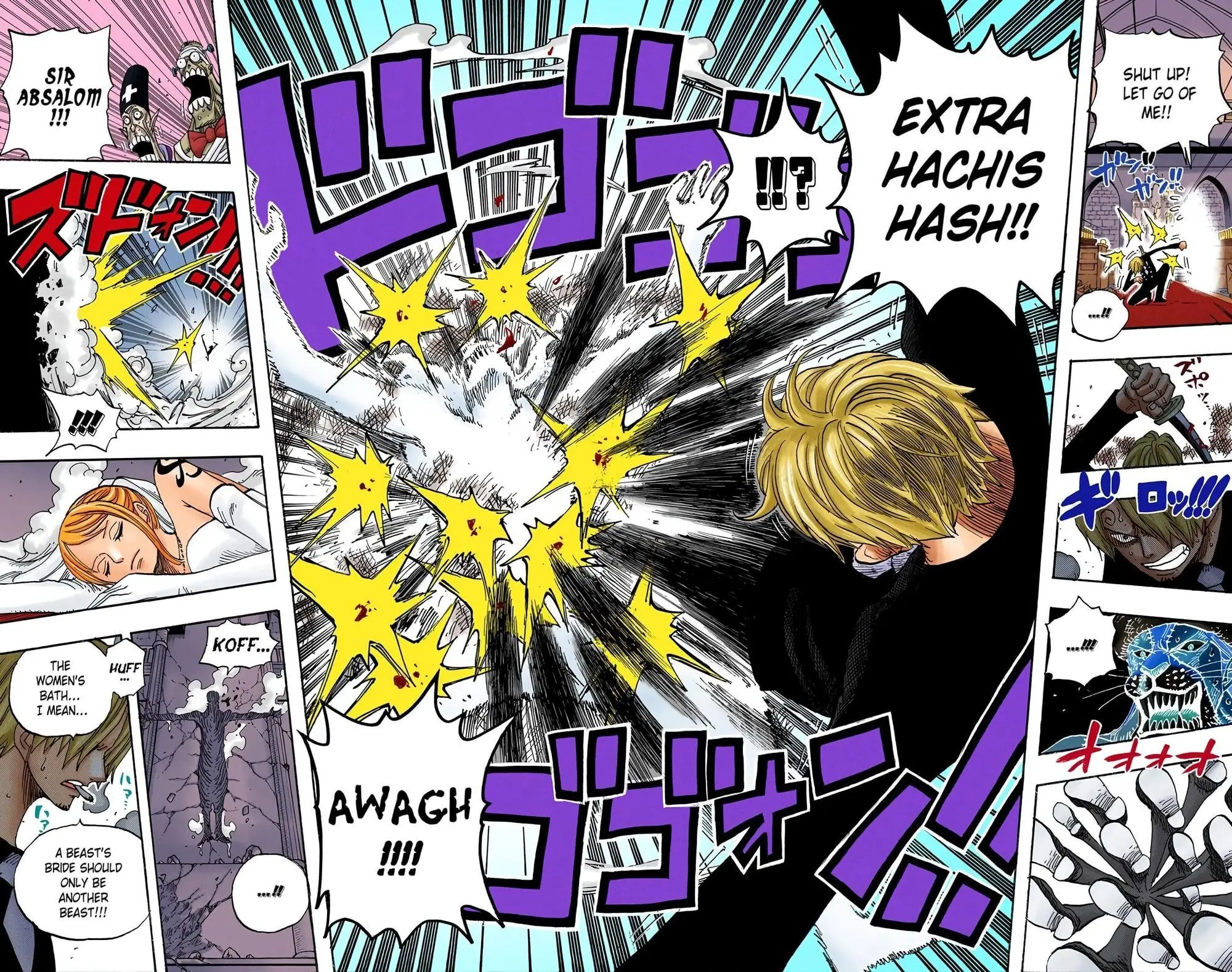 One Piece Colored, chapter 464, page 14