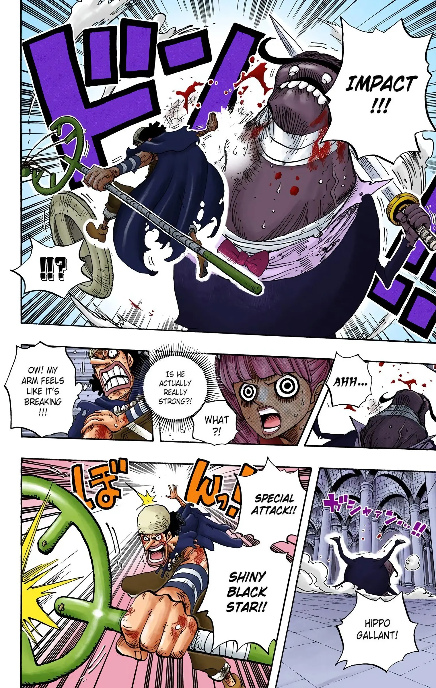 One Piece Colored, chapter 466, page 8