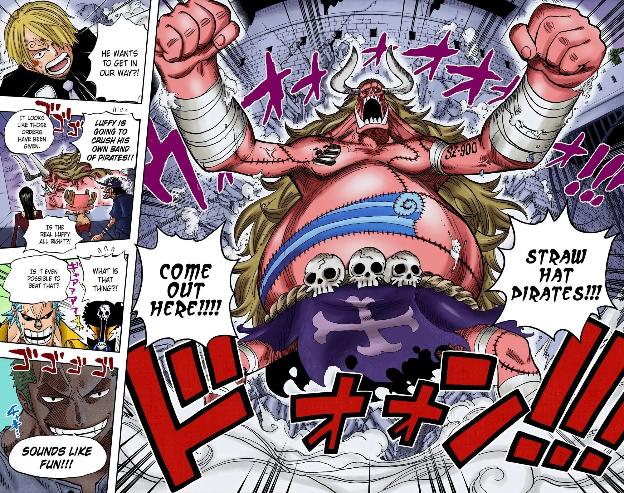 One Piece Colored, chapter 469, page 16