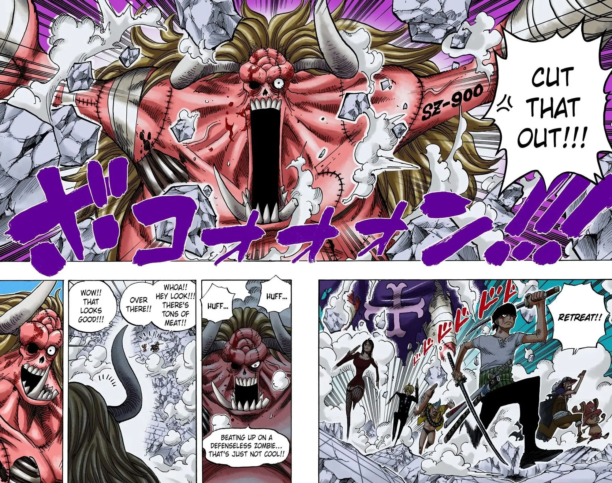 One Piece Colored, chapter 473, page 6