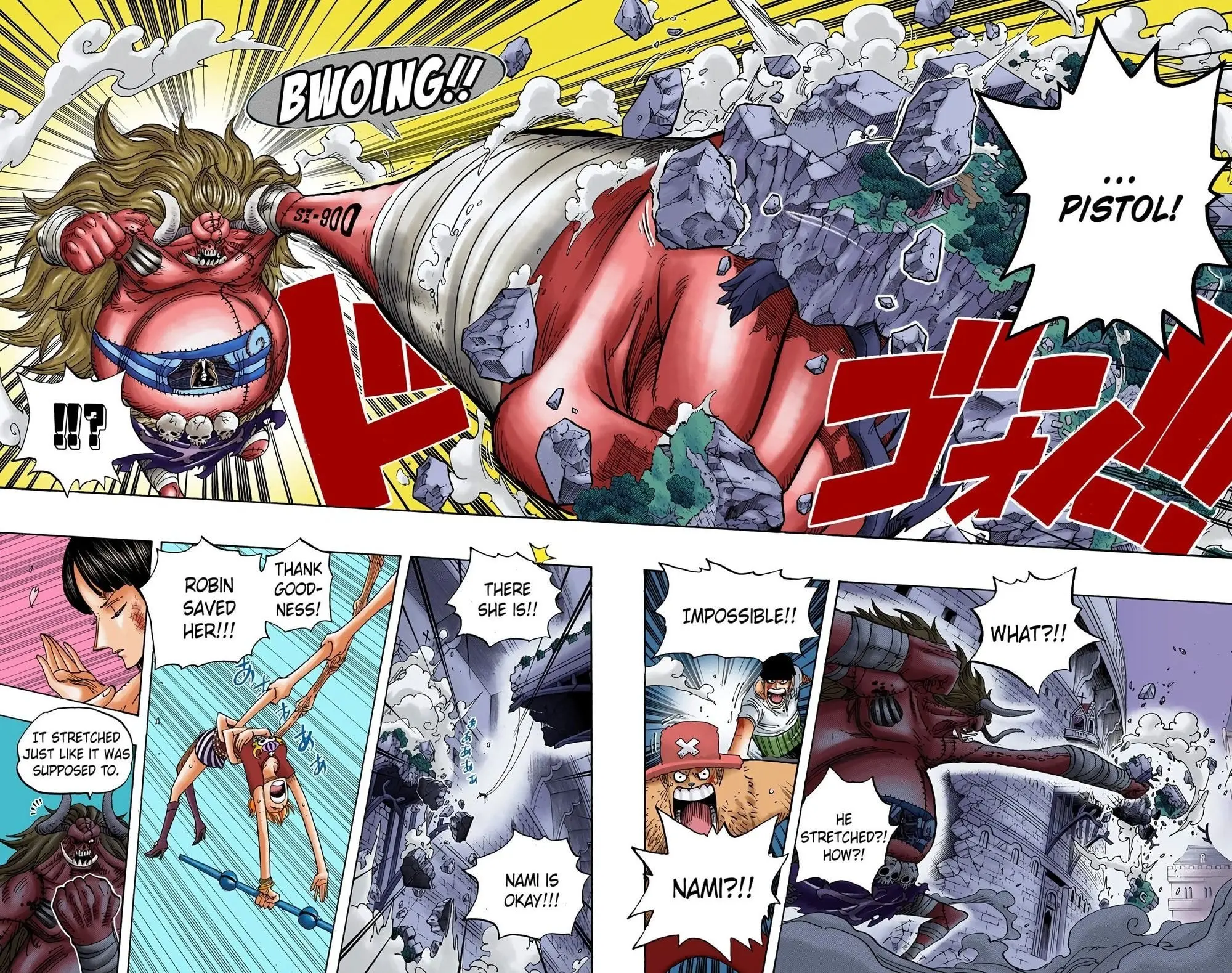 One Piece Colored, chapter 475, page 16