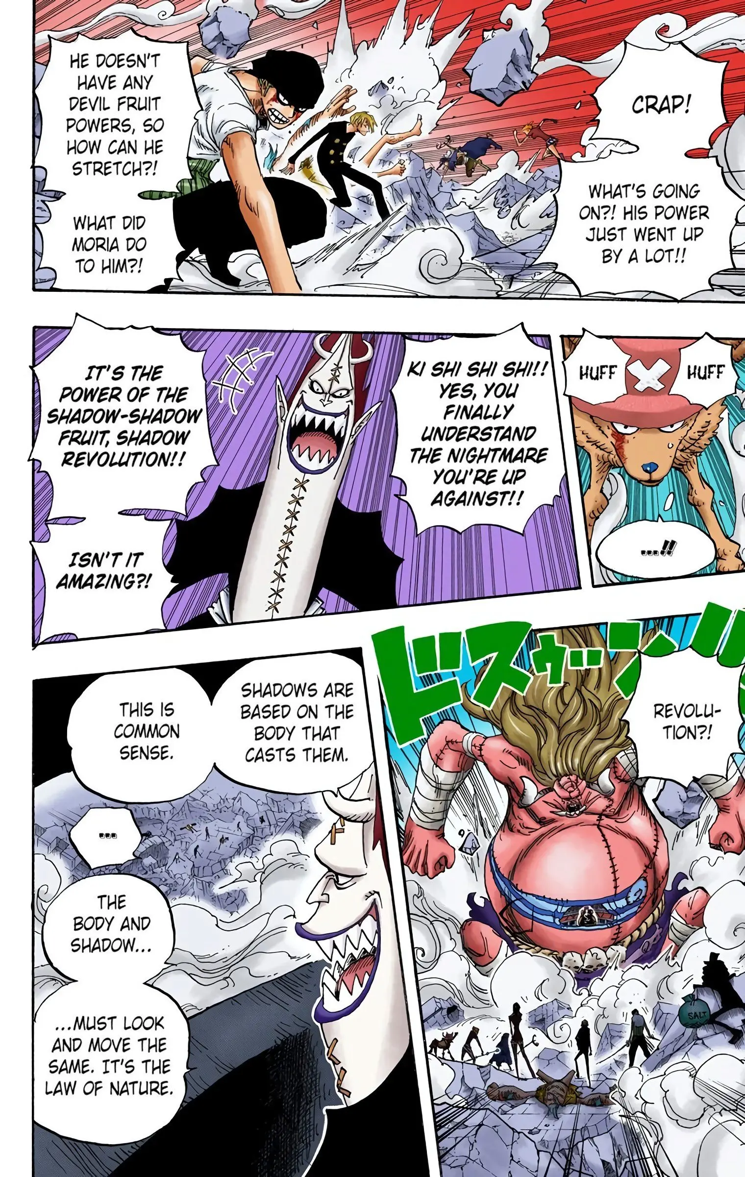 One Piece Colored, chapter 476, page 9