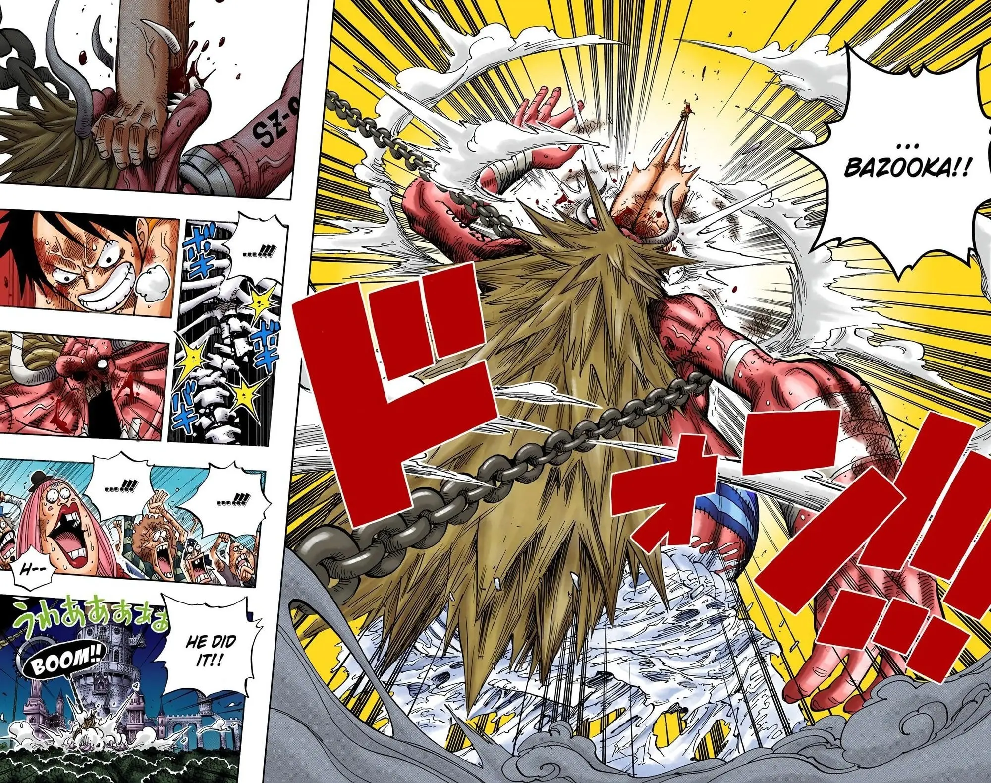 One Piece Colored, chapter 480, page 17