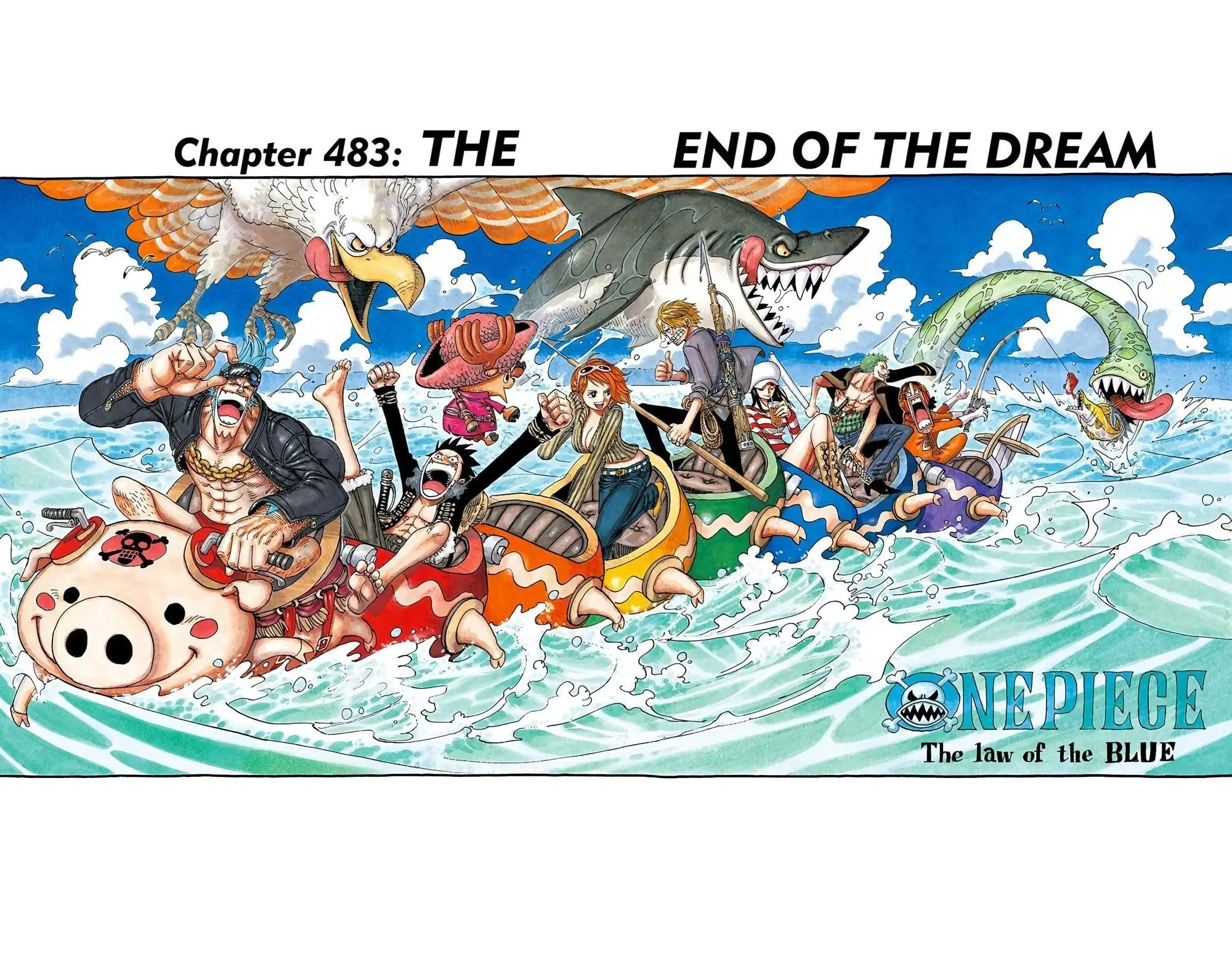 One Piece Colored, chapter 483, page 1