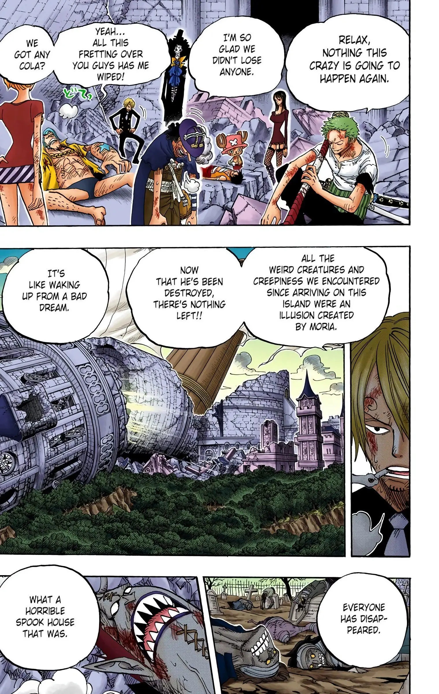 One Piece Colored, chapter 483, page 9