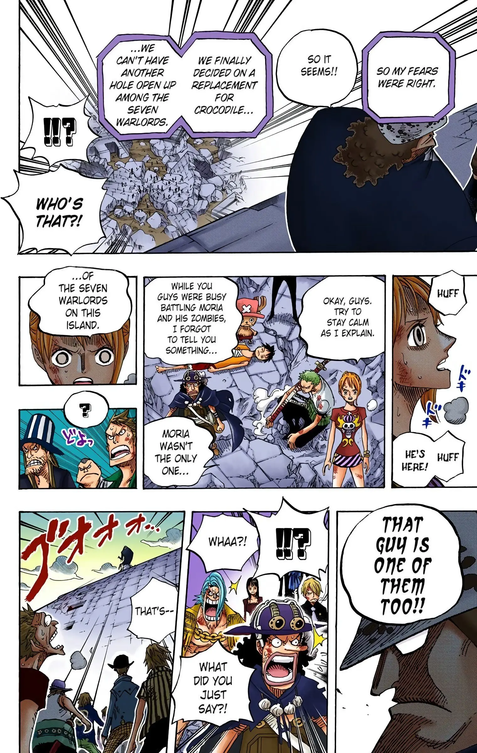 One Piece Colored, chapter 483, page 14