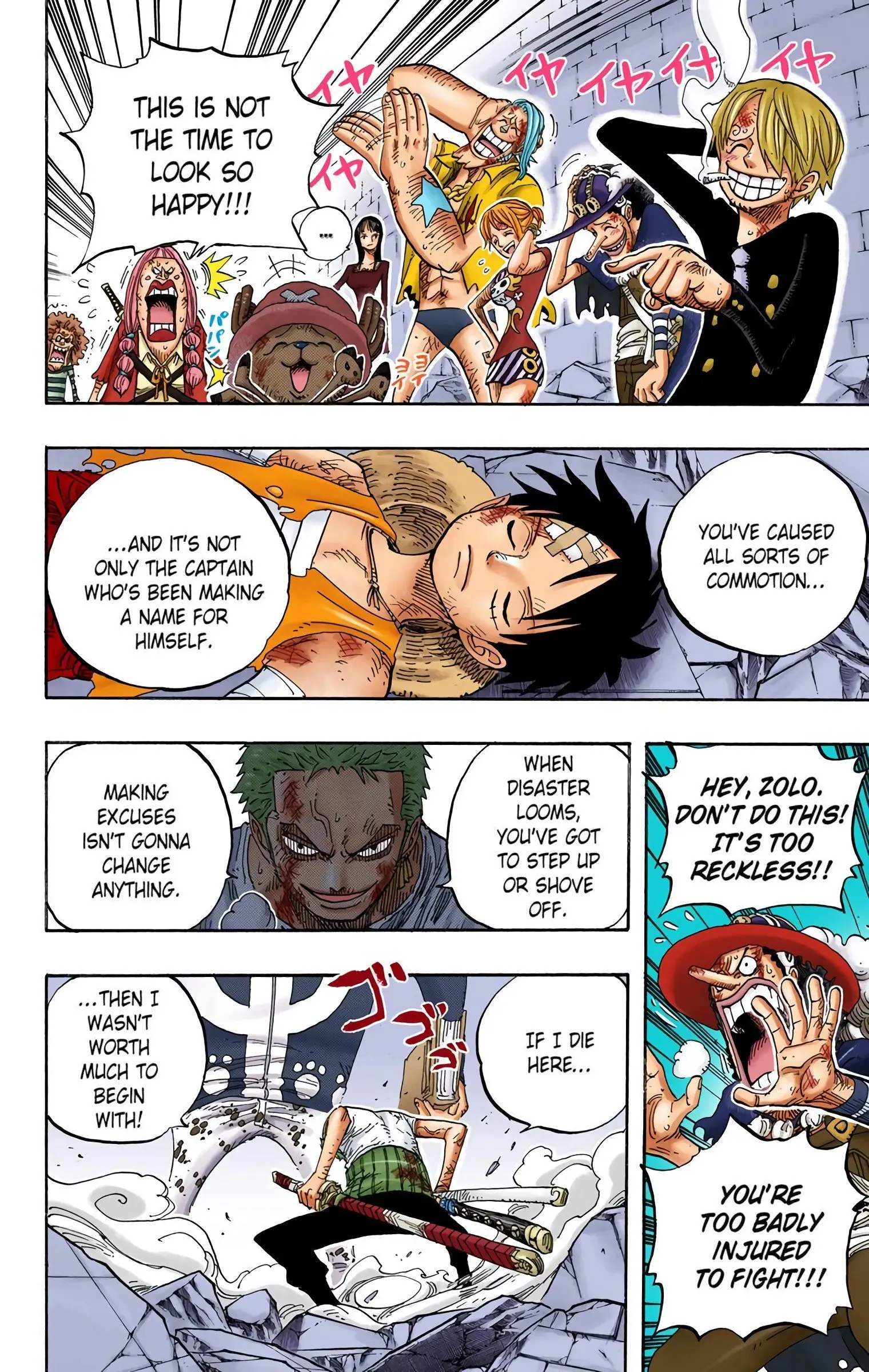 One Piece Colored, chapter 484, page 4