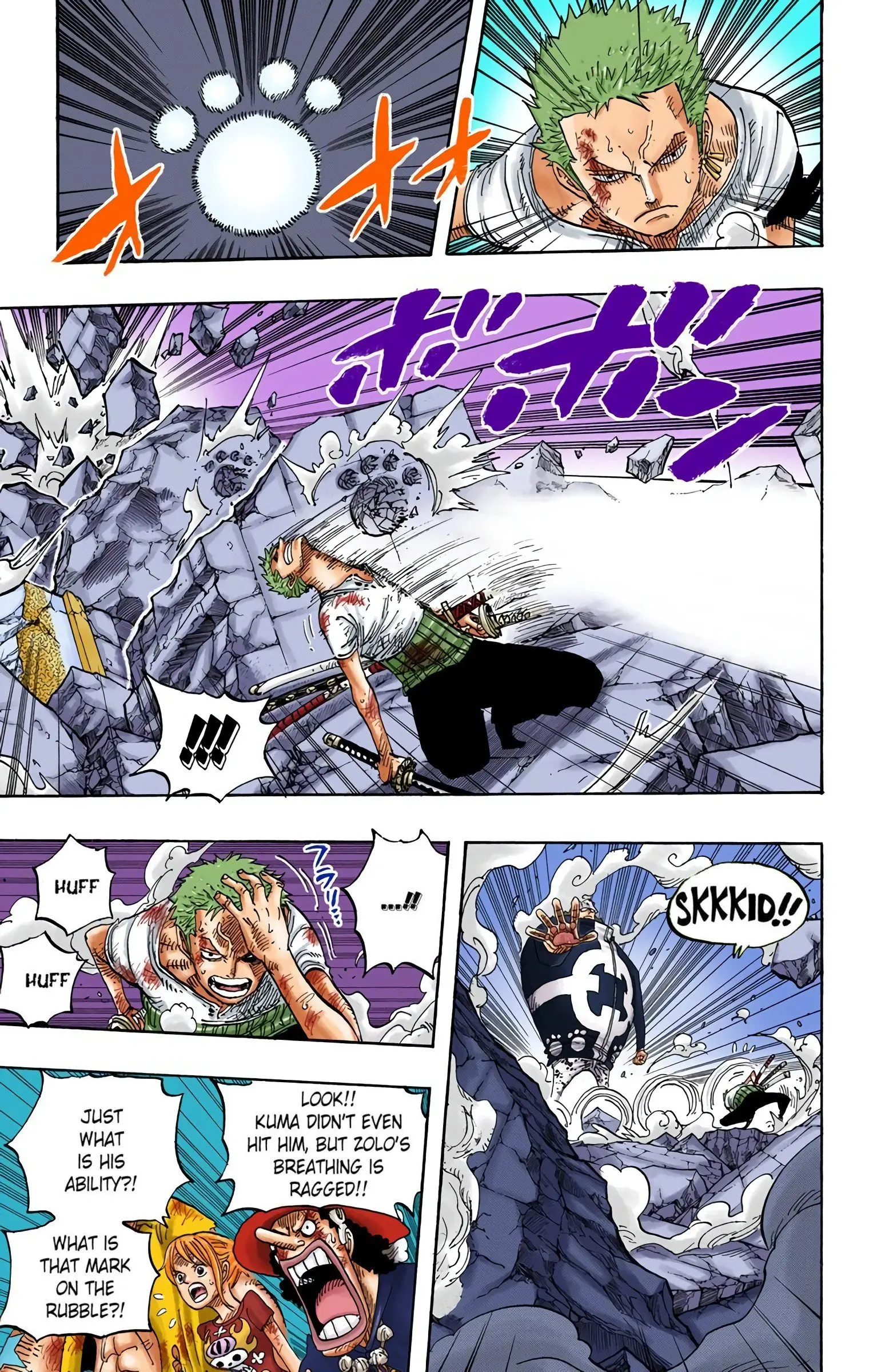 One Piece Colored, chapter 484, page 7