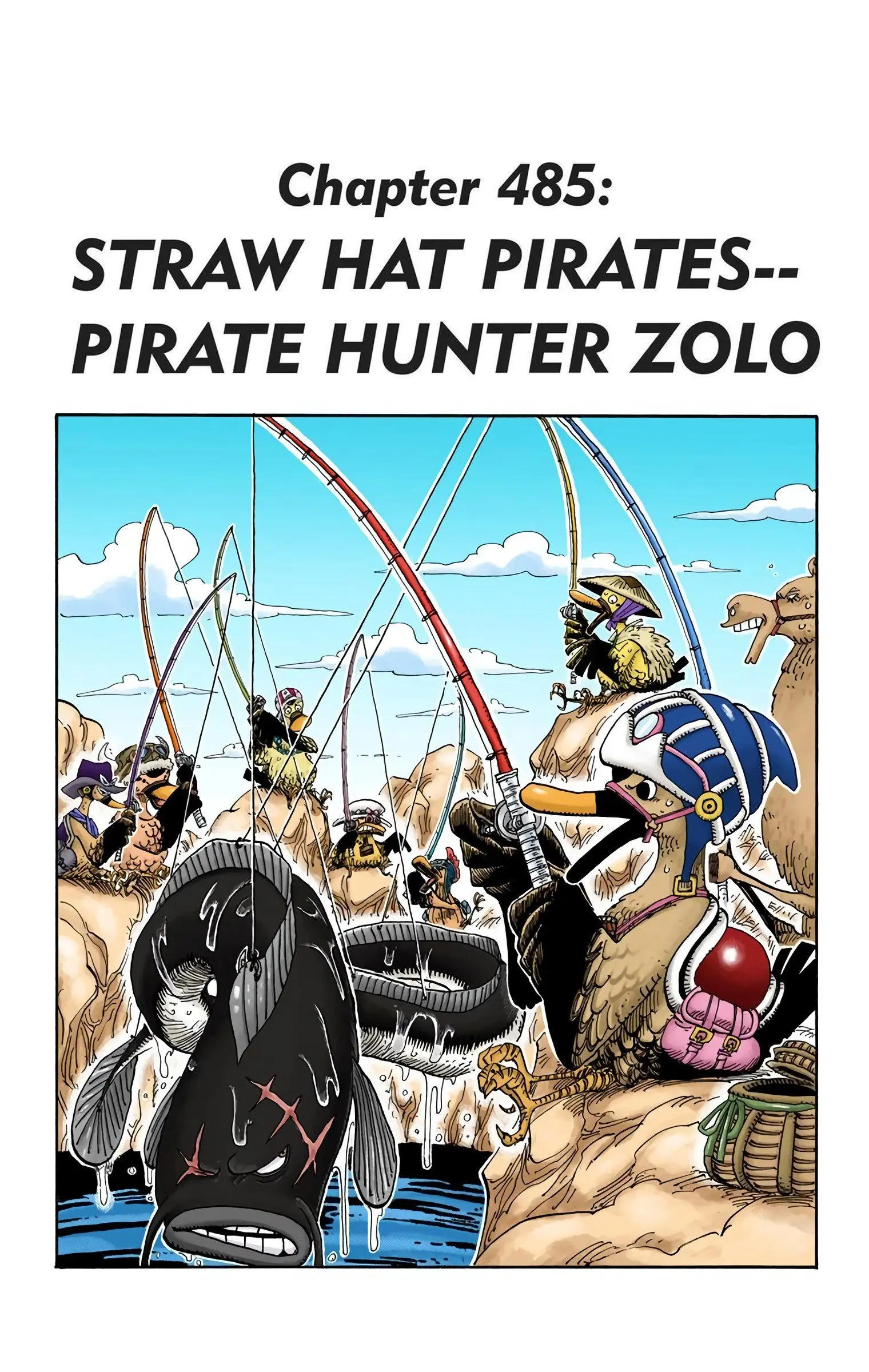 One Piece Colored, chapter 485, page 1