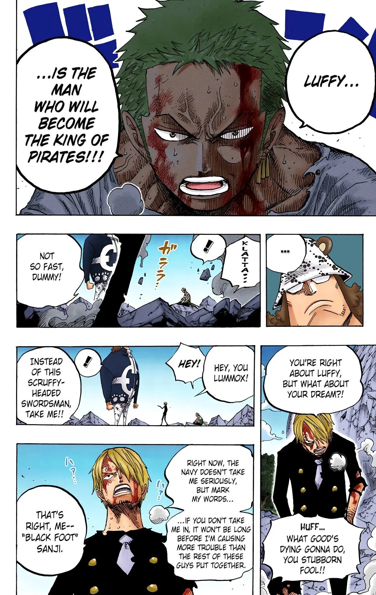One Piece Colored, chapter 485, page 12