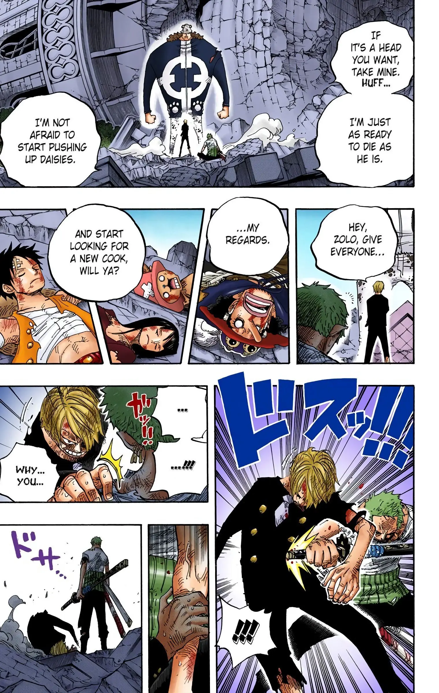 One Piece Colored, chapter 485, page 13