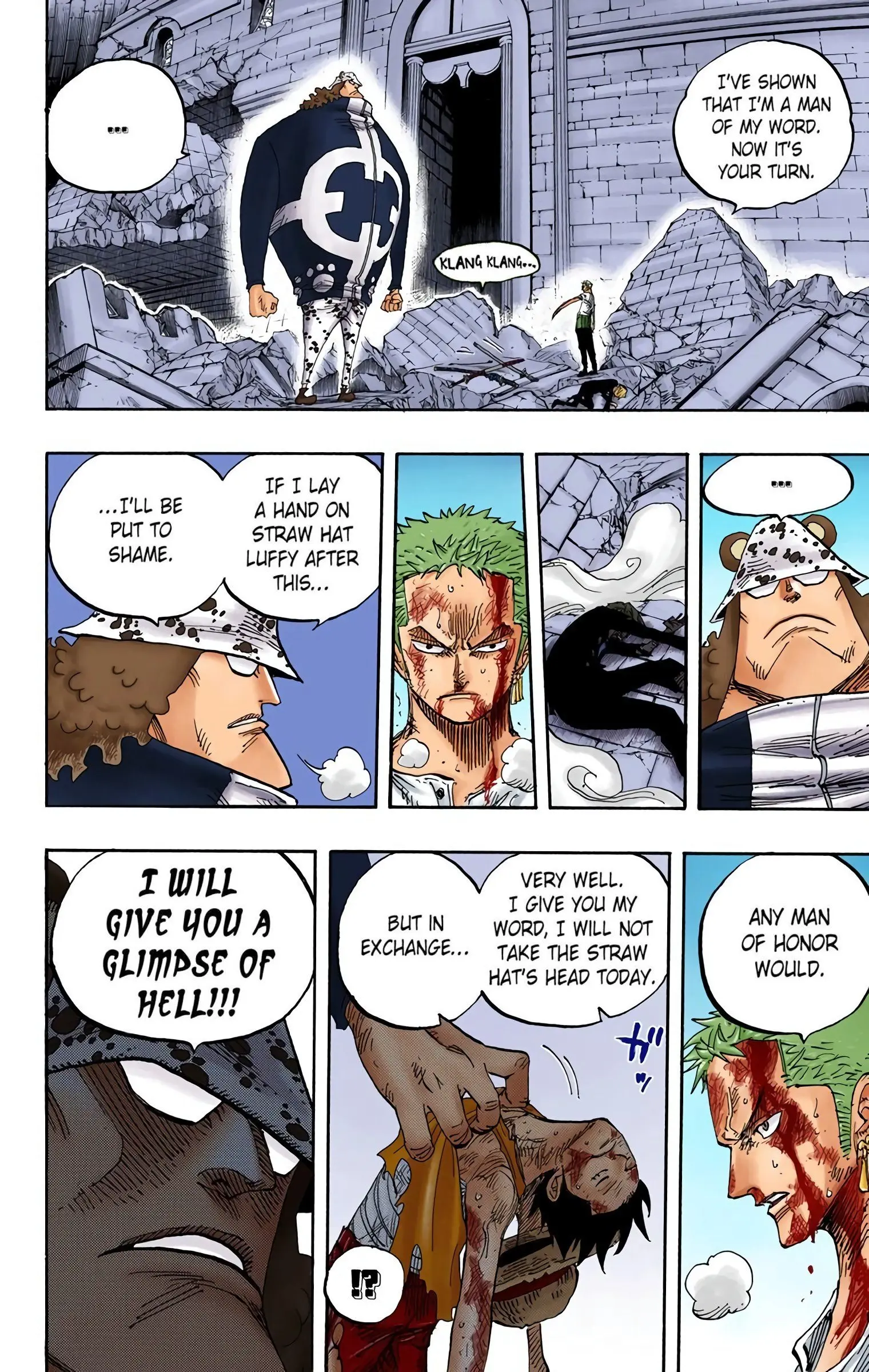 One Piece Colored, chapter 485, page 14