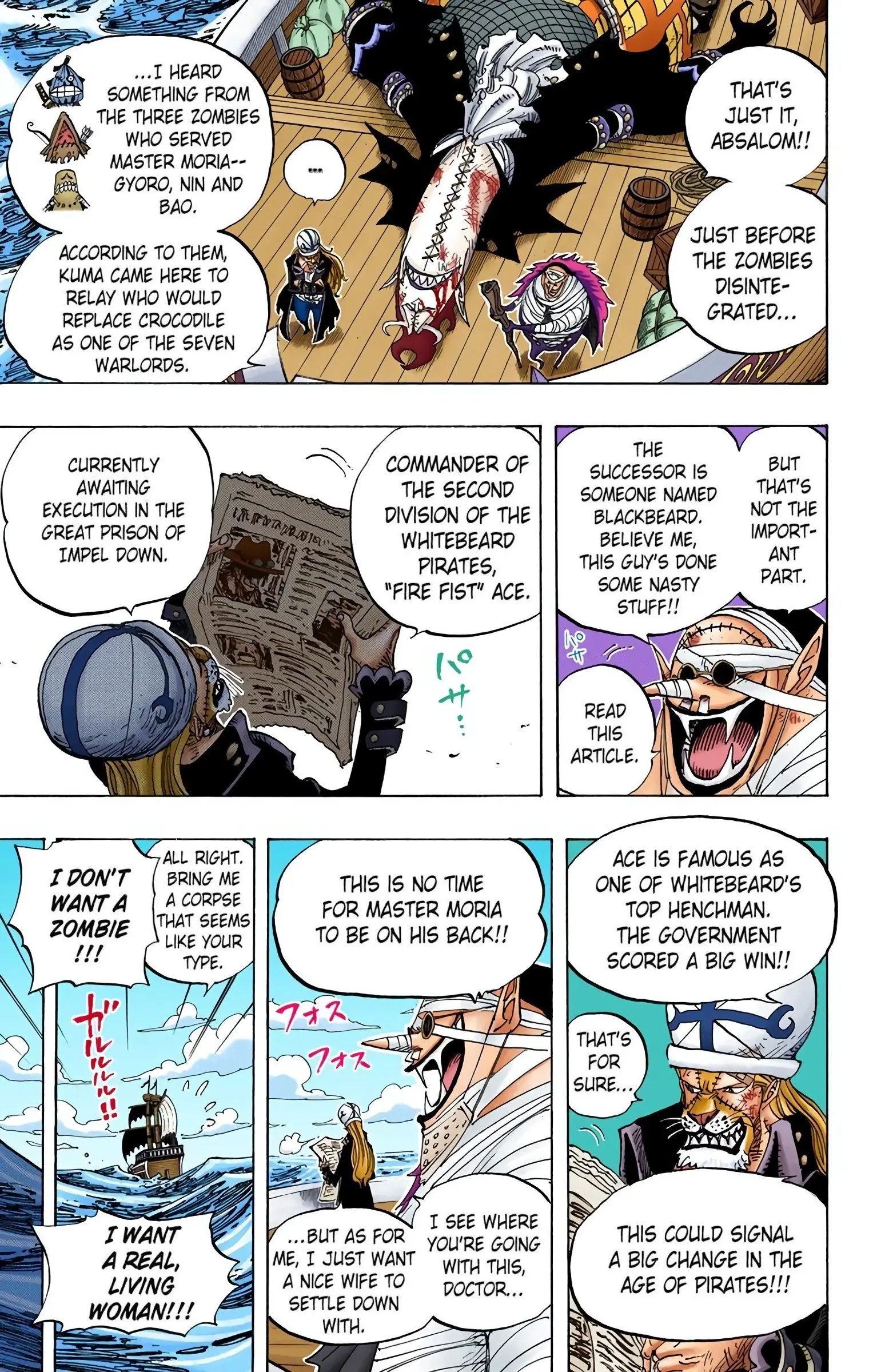 One Piece Colored, chapter 486, page 3
