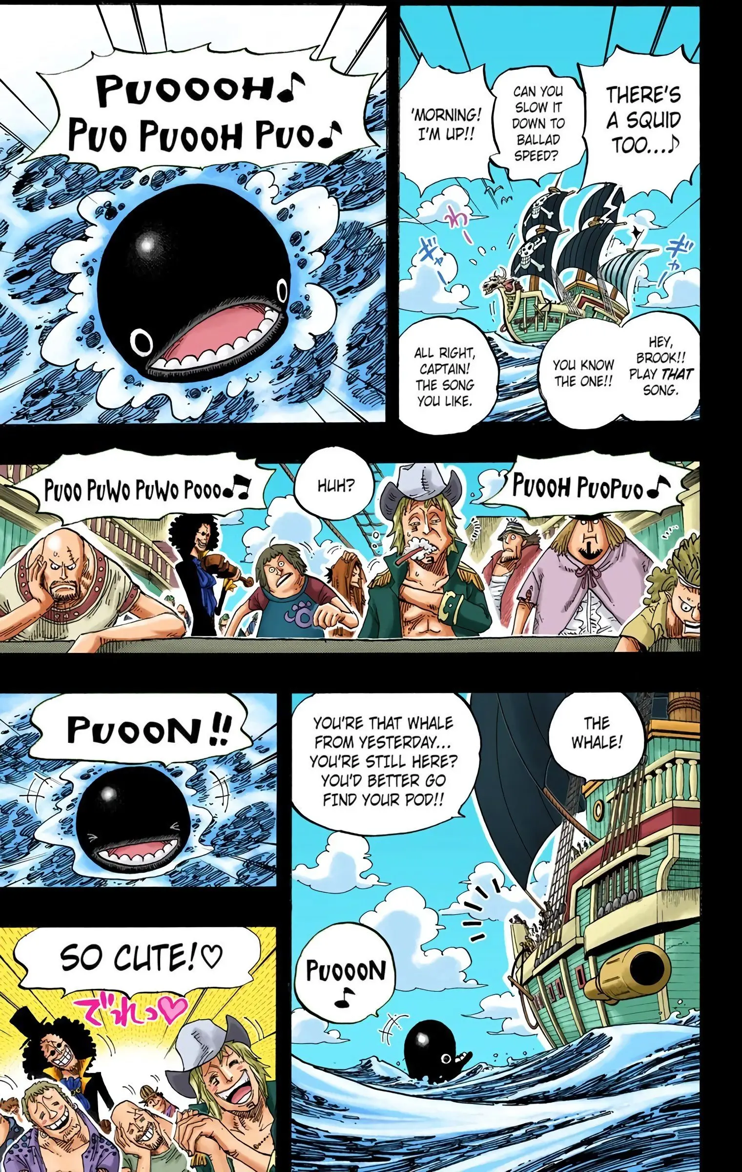 One Piece Colored, chapter 487, page 3