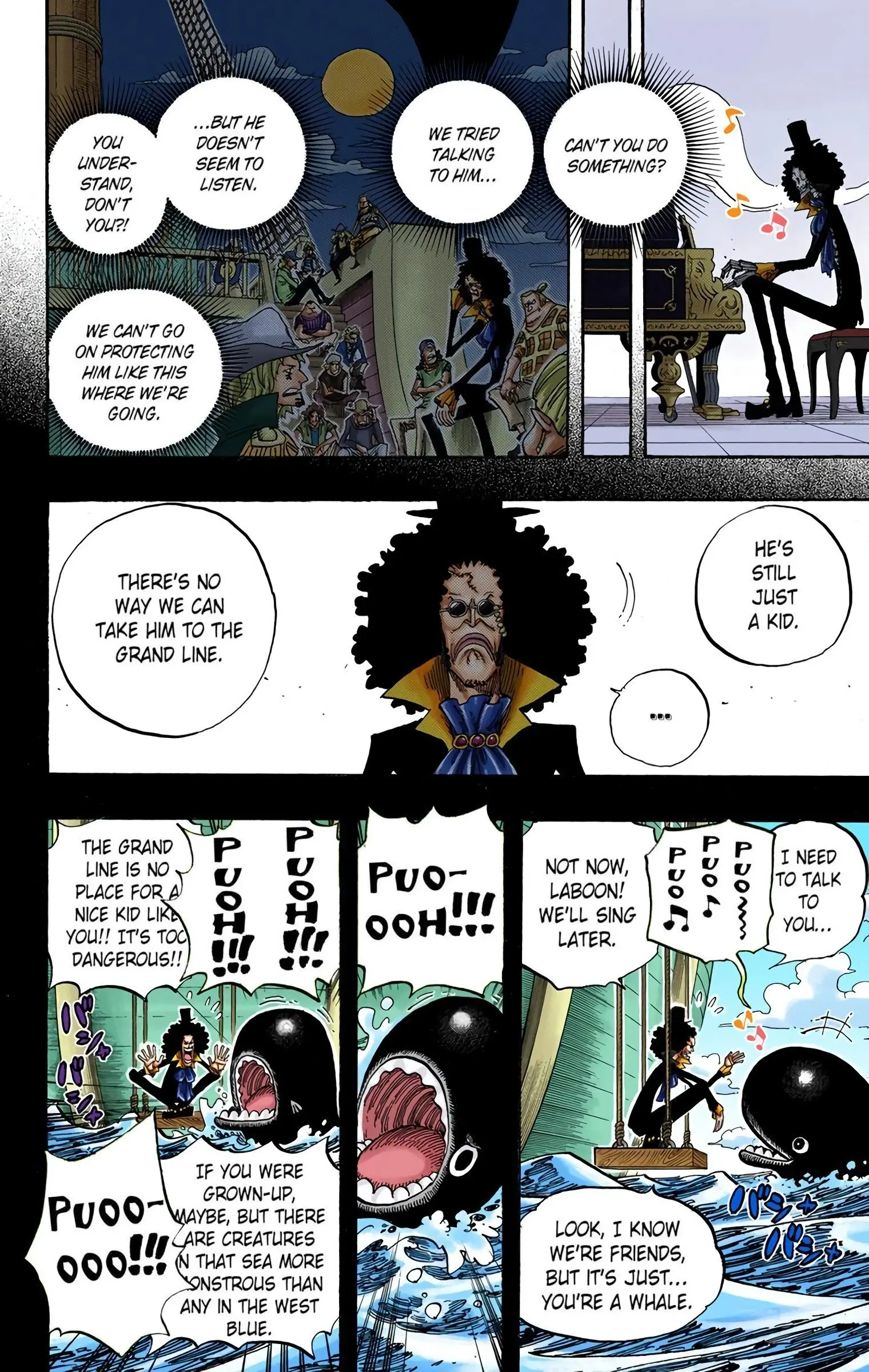 One Piece Colored, chapter 487, page 6