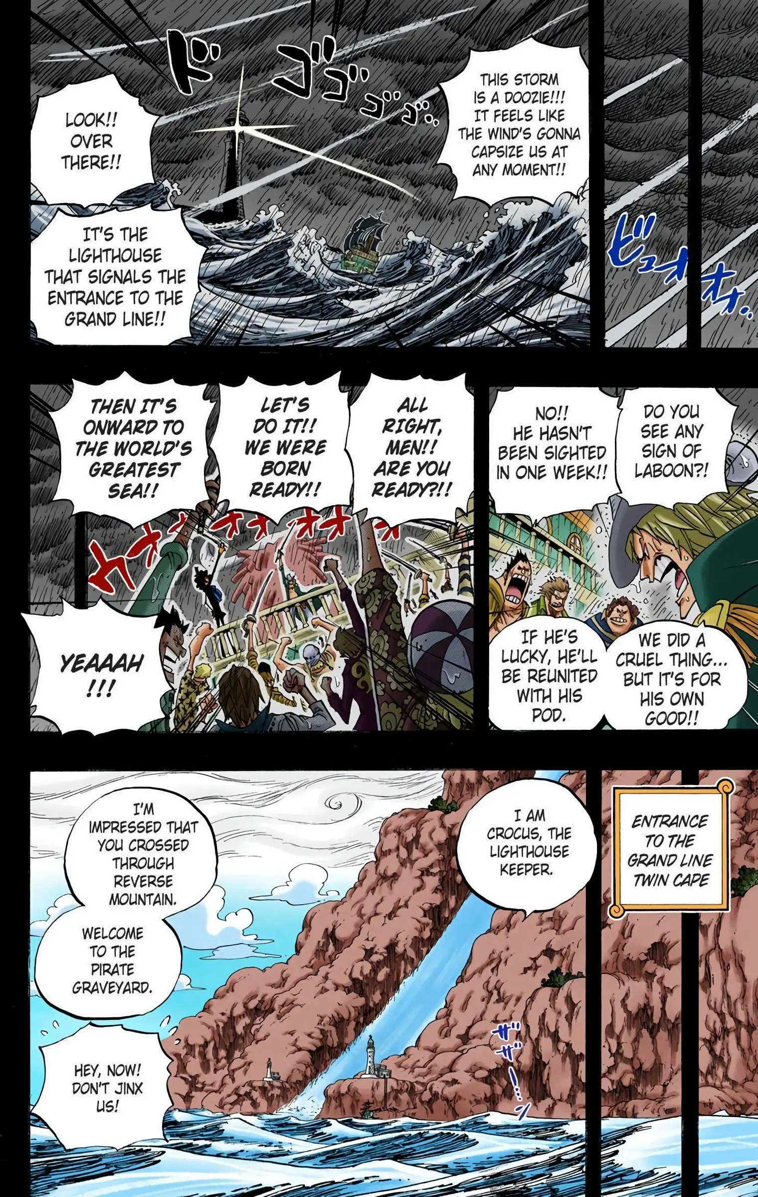 One Piece Colored, chapter 487, page 8