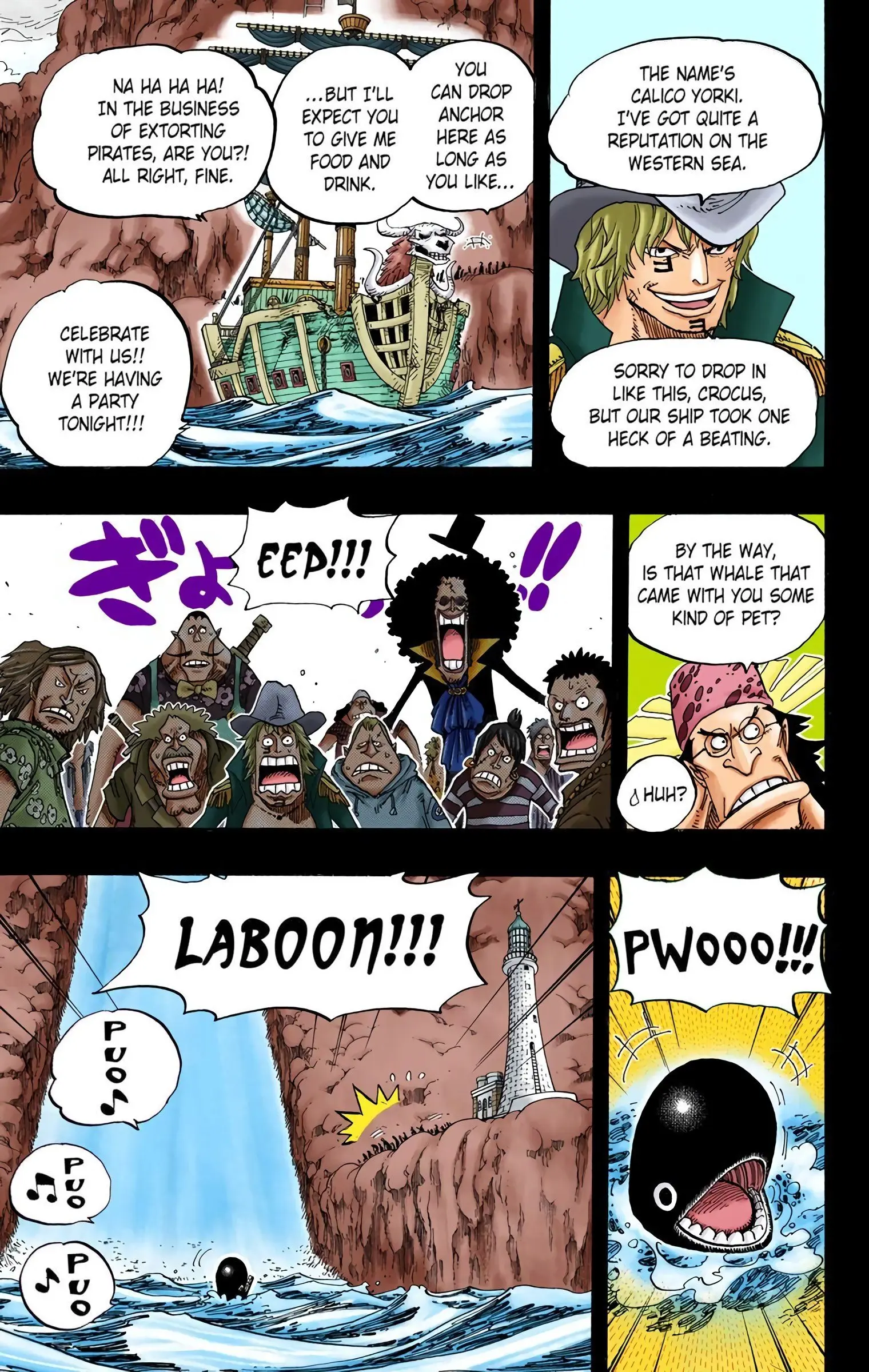 One Piece Colored, chapter 487, page 9