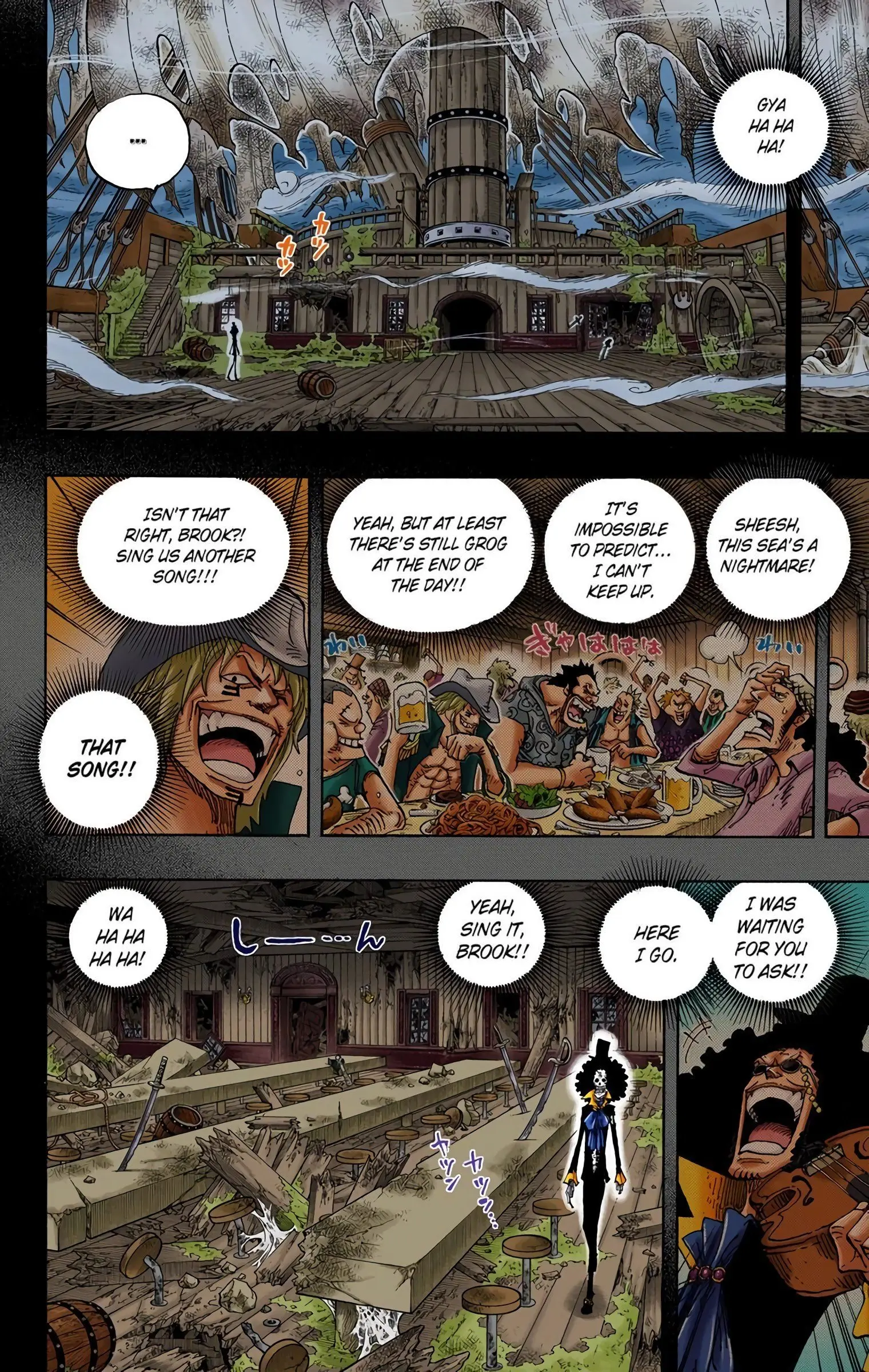 One Piece Colored, chapter 487, page 14