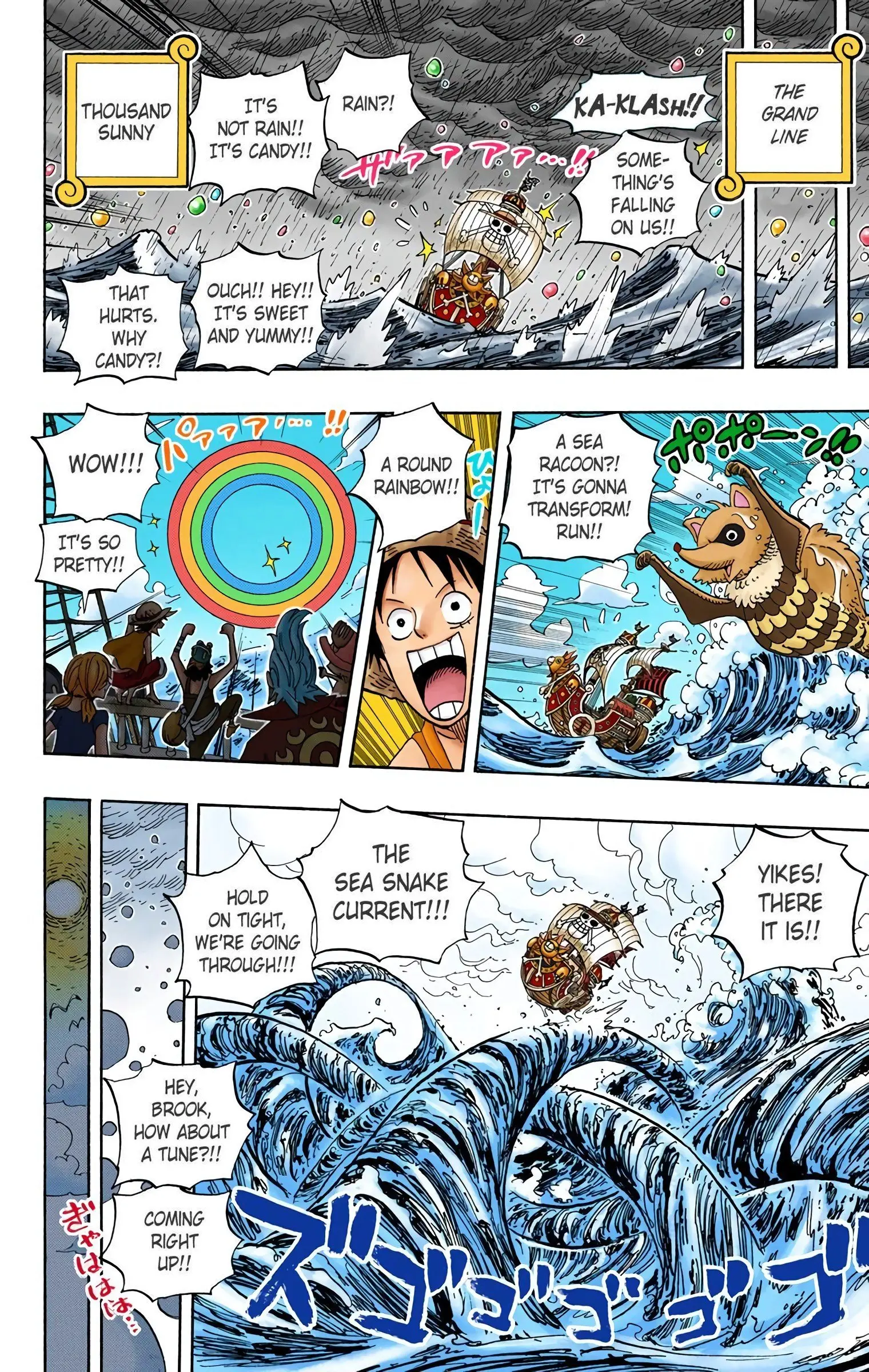 One Piece Colored, chapter 490, page 8
