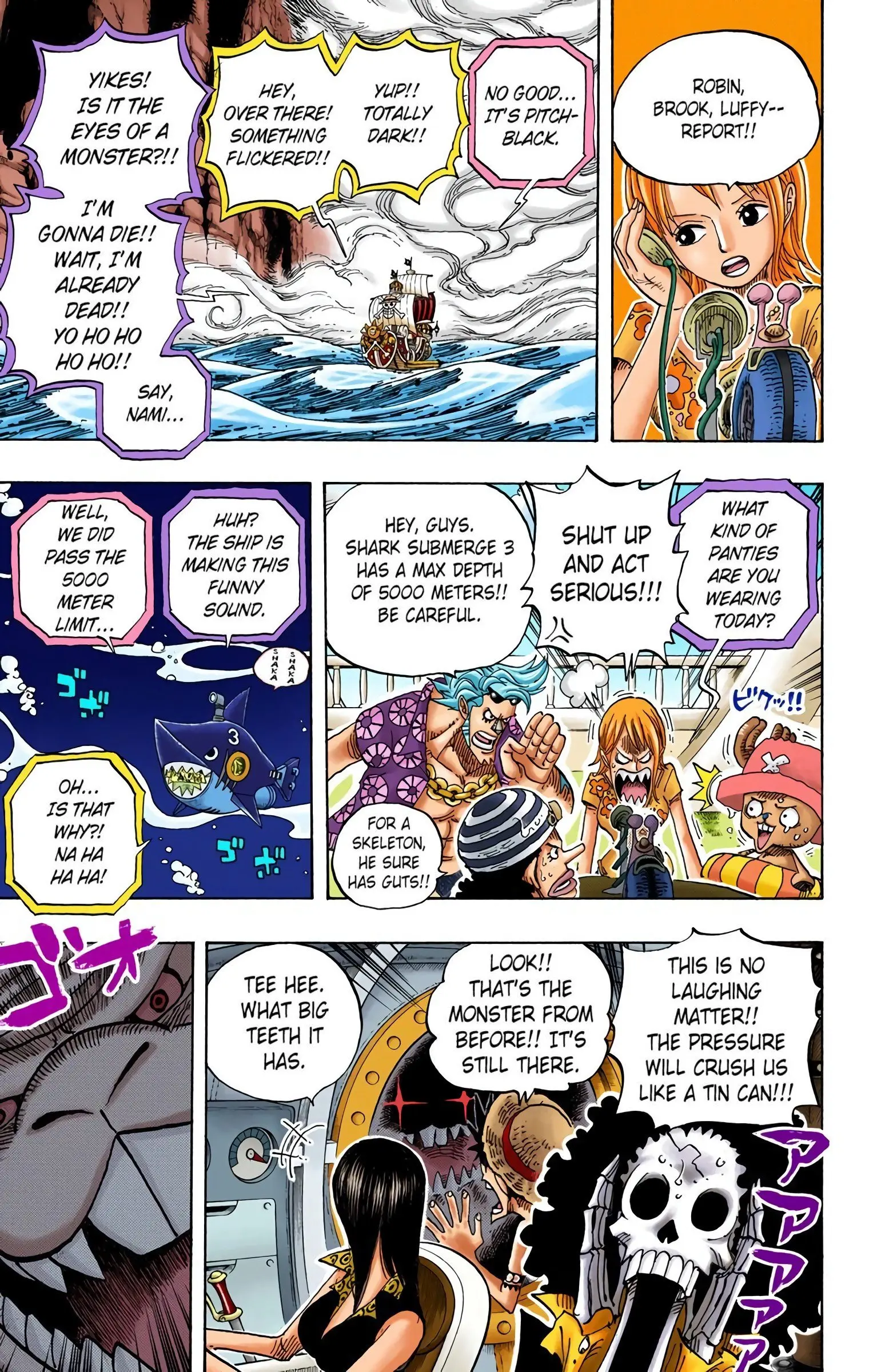 One Piece Colored, chapter 490, page 12