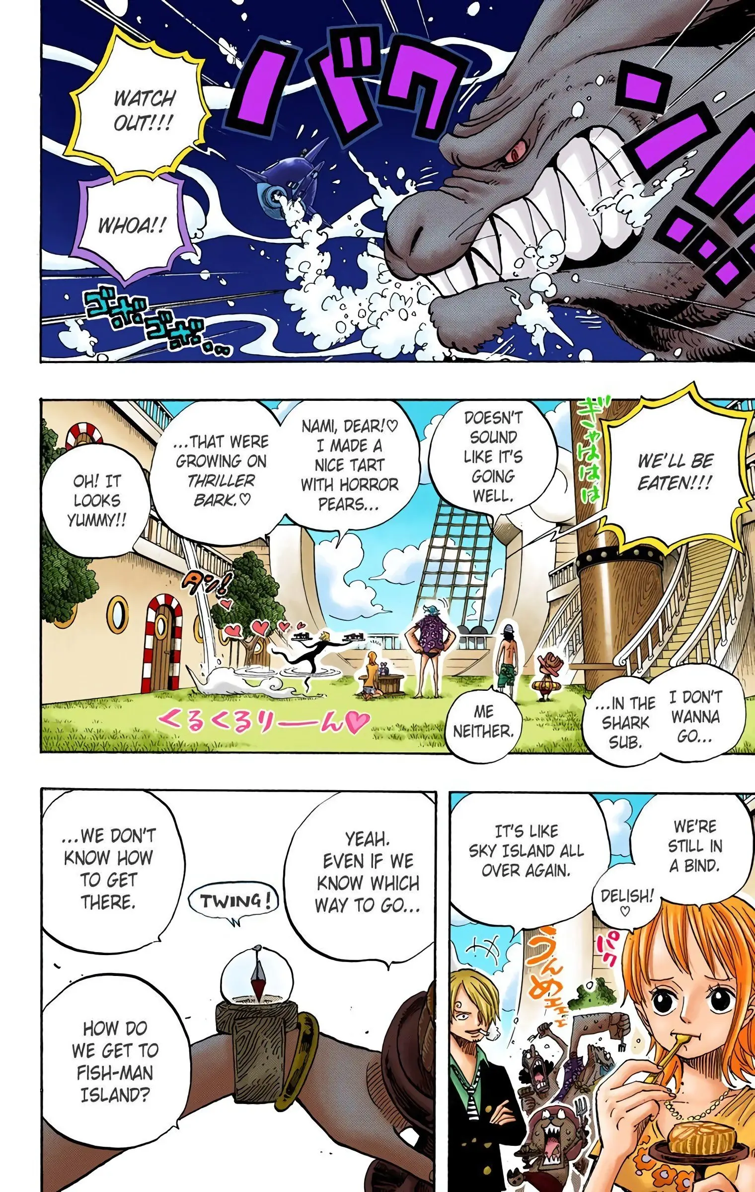 One Piece Colored, chapter 490, page 13