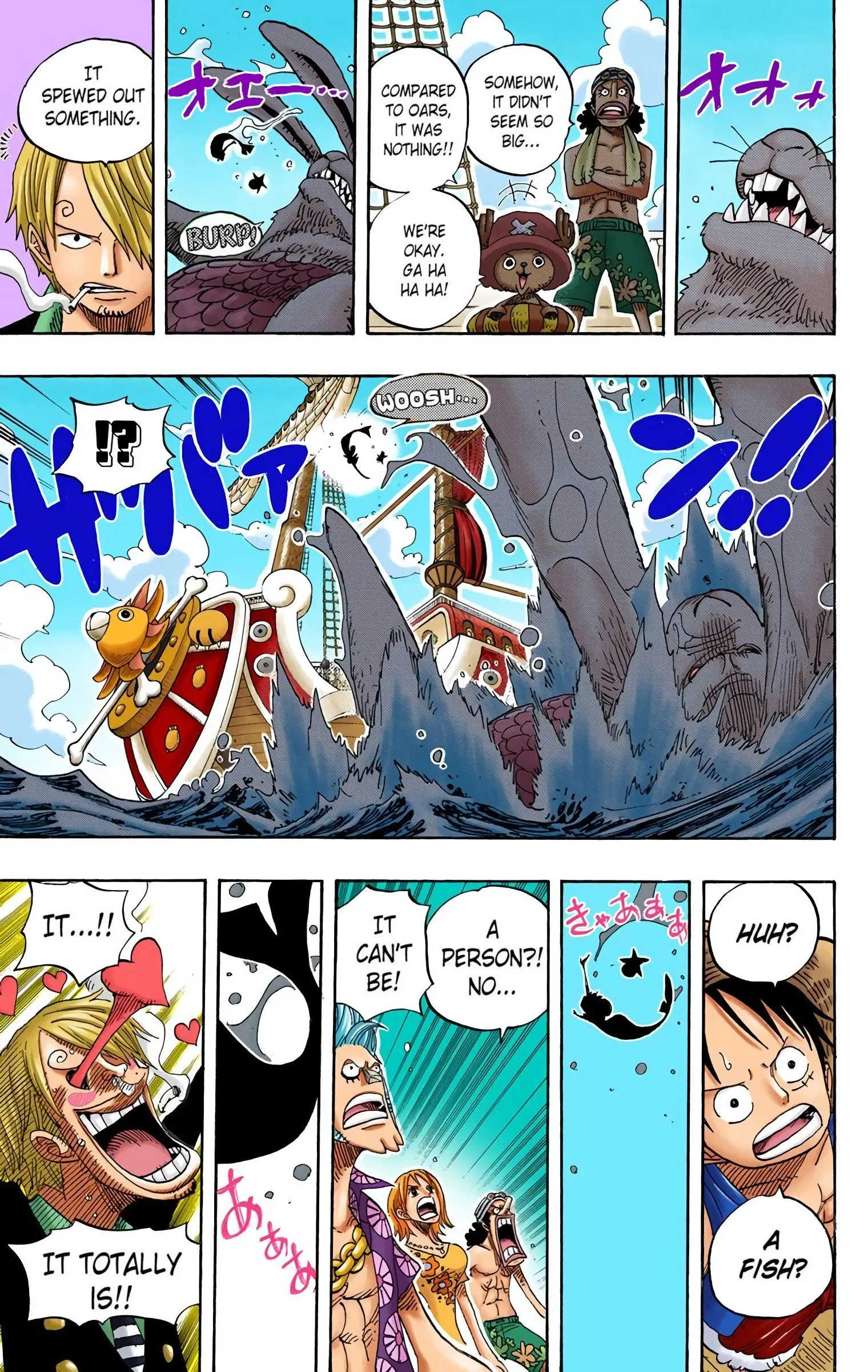 One Piece Colored, chapter 490, page 16
