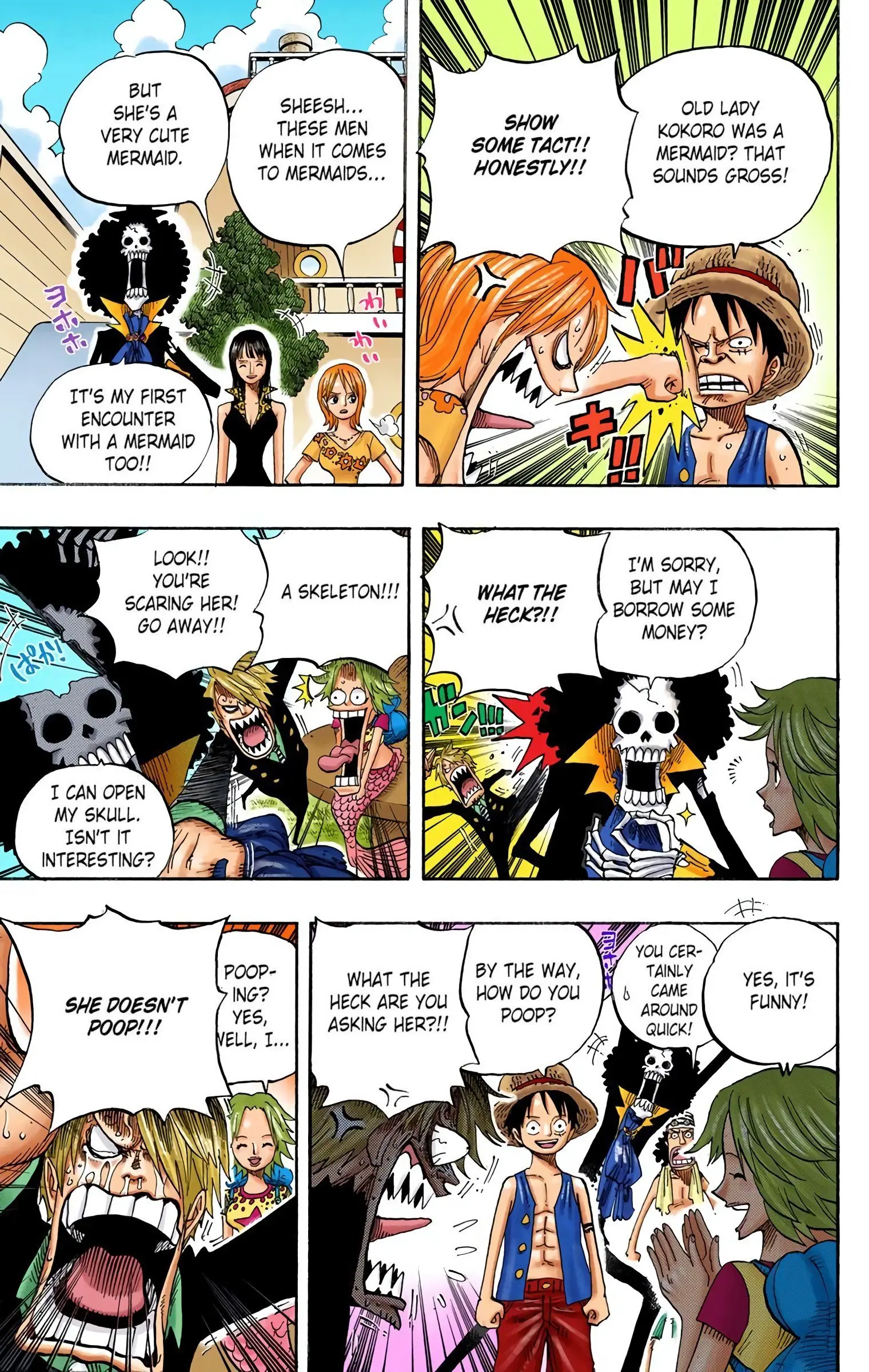 One Piece Colored, chapter 491, page 3