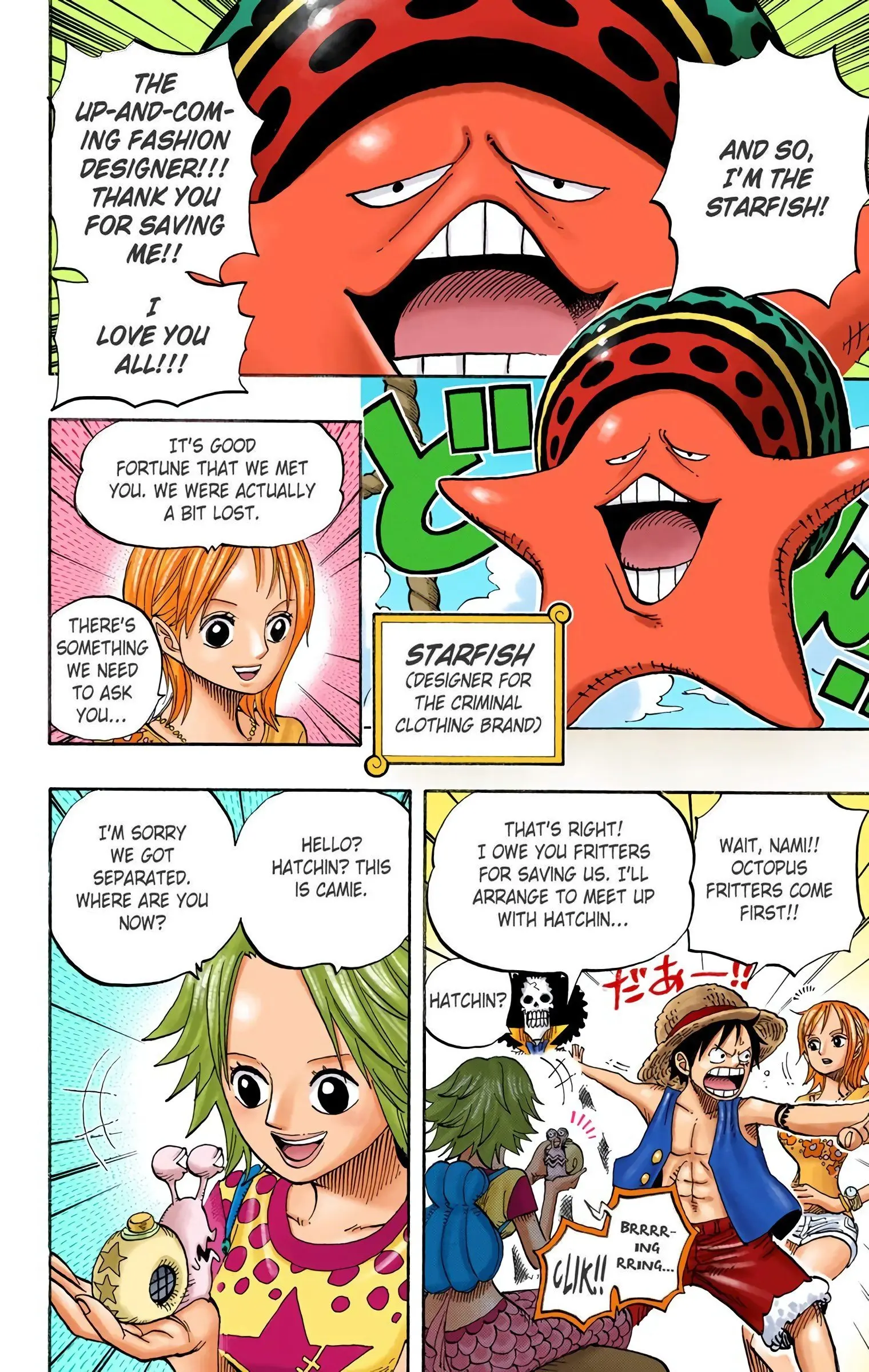 One Piece Colored, chapter 491, page 6