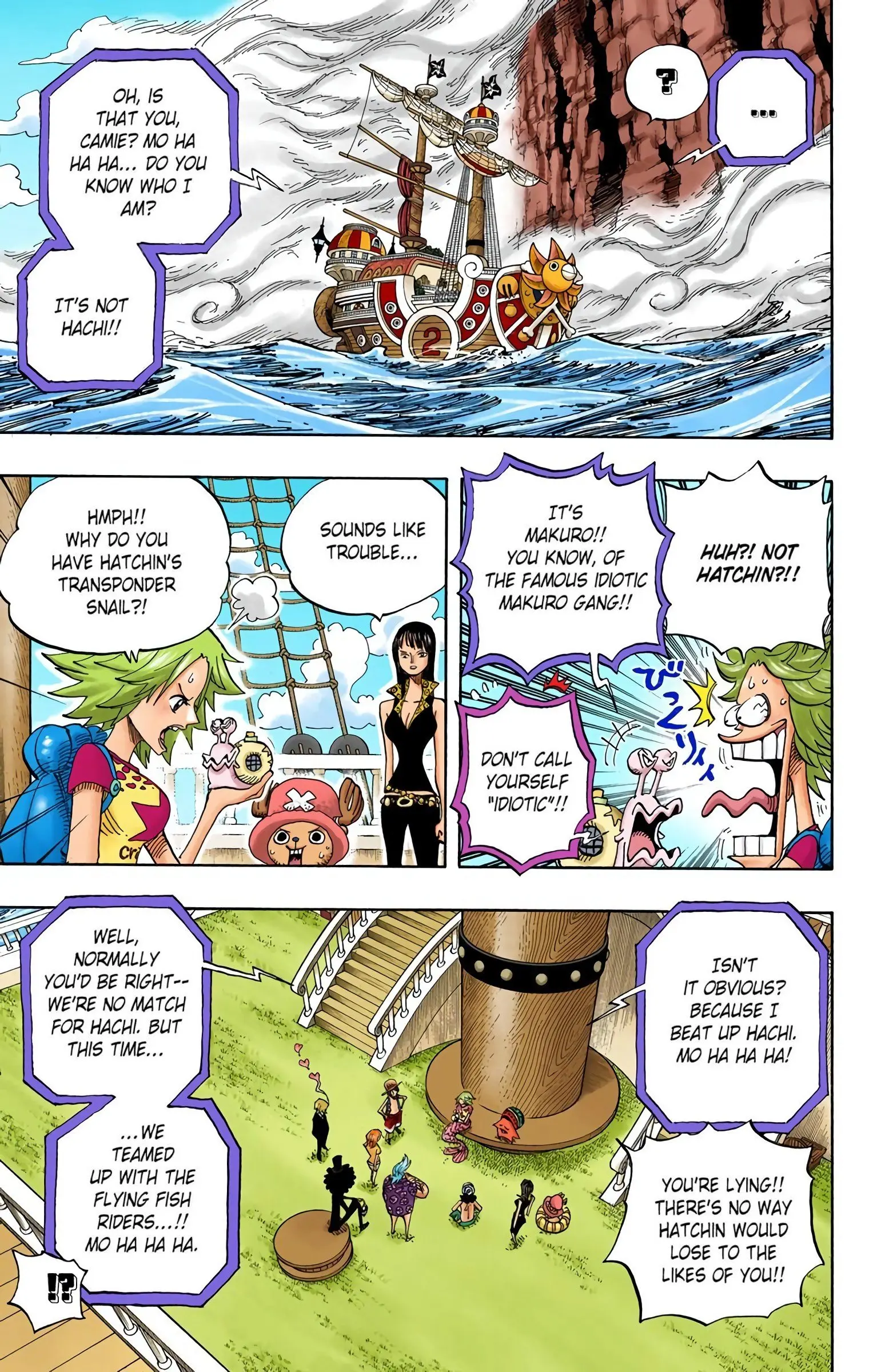 One Piece Colored, chapter 491, page 7