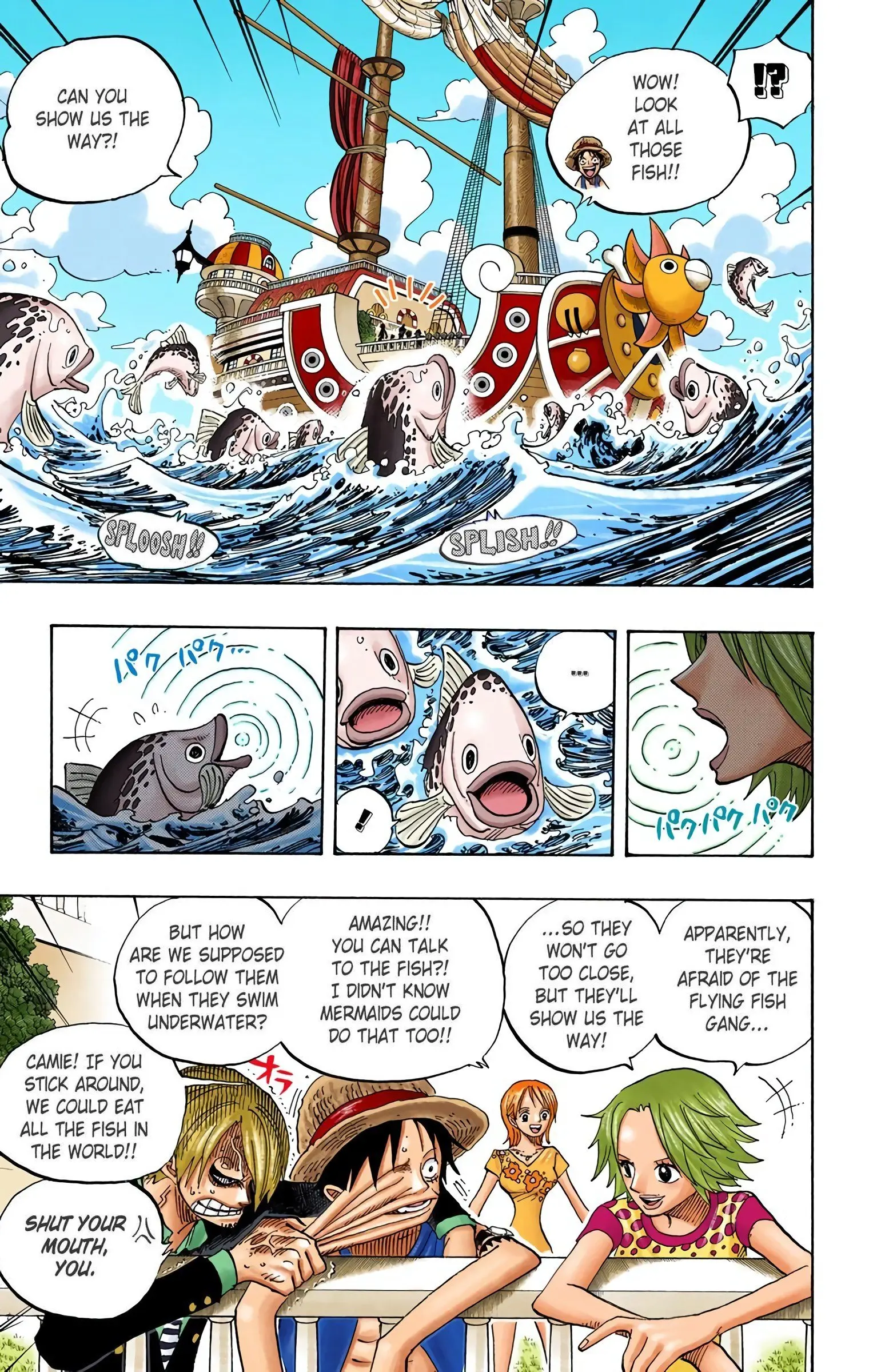 One Piece Colored, chapter 491, page 11