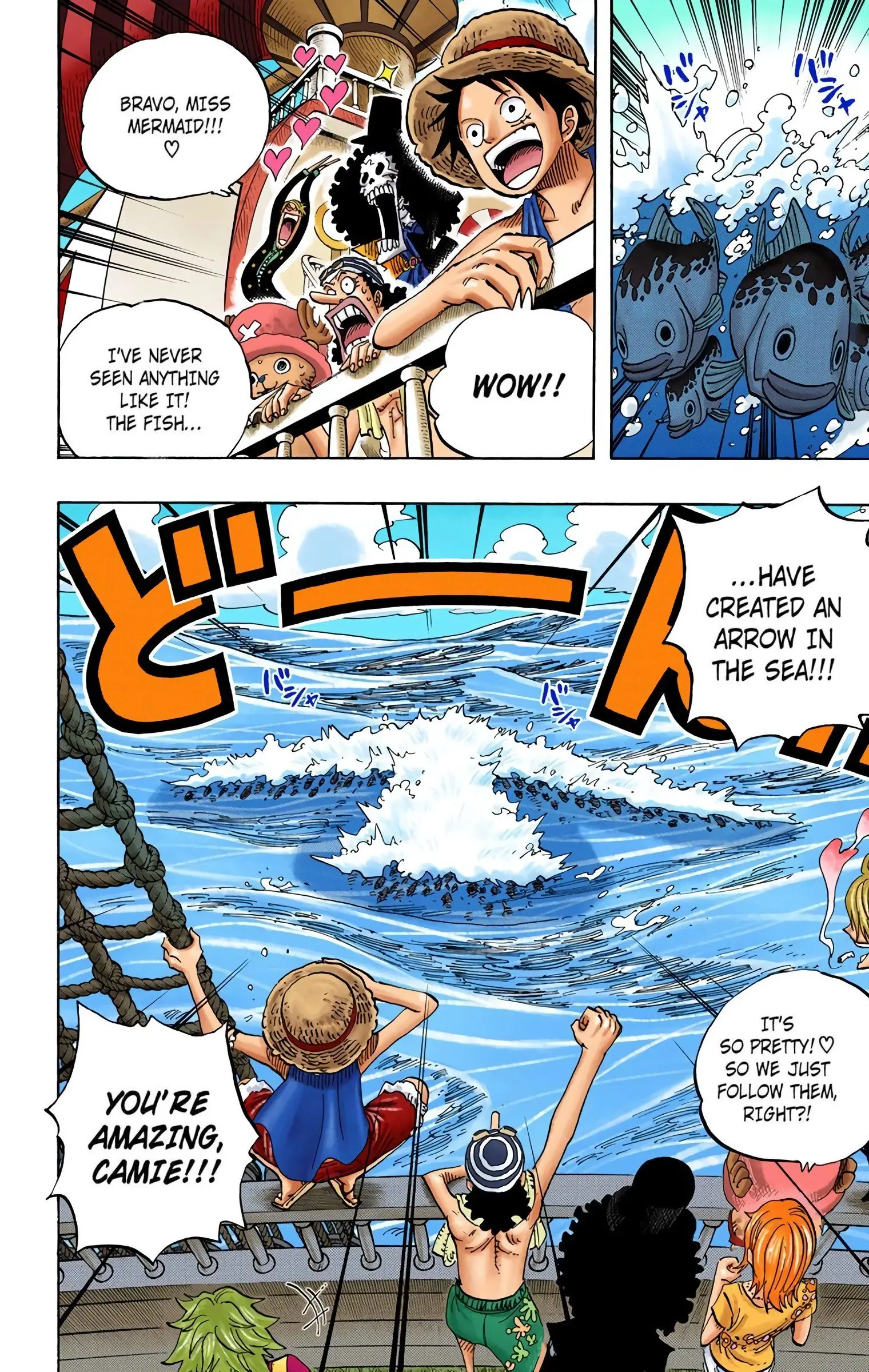 One Piece Colored, chapter 491, page 12