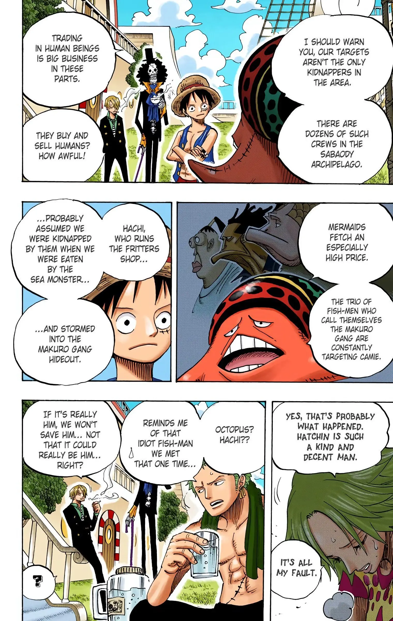 One Piece Colored, chapter 491, page 14