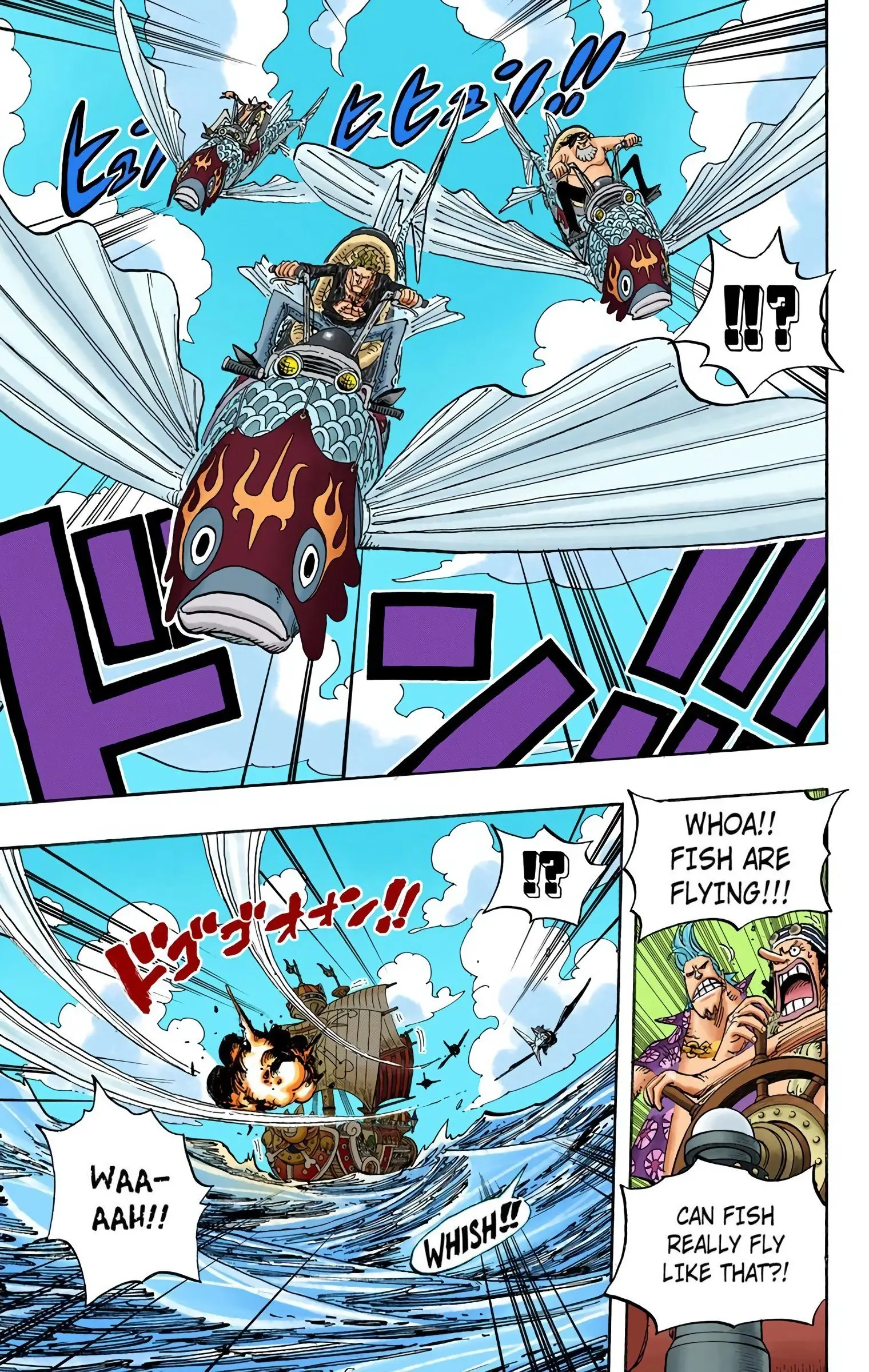 One Piece Colored, chapter 491, page 17