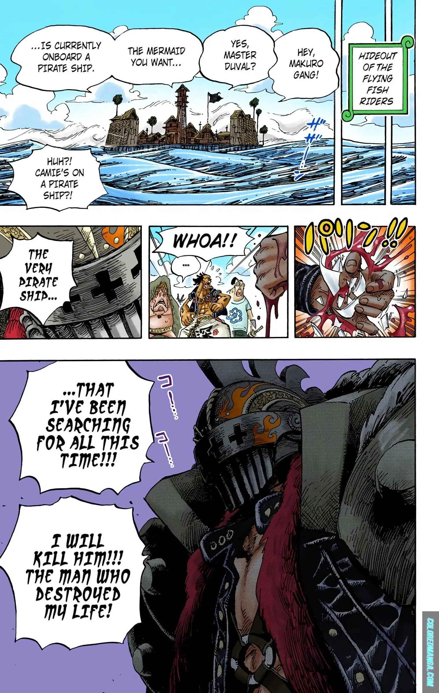 One Piece Colored, chapter 491, page 19