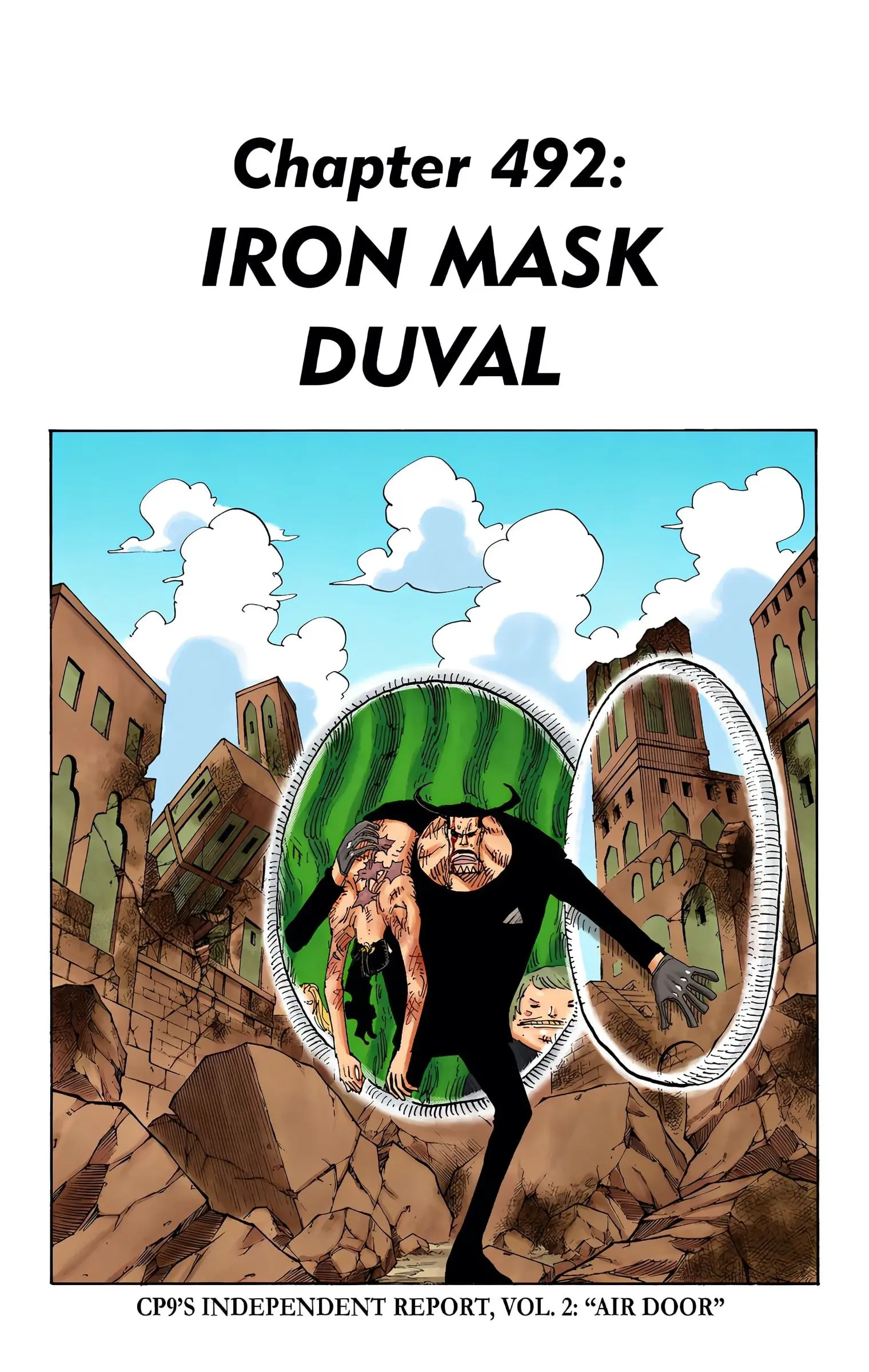 One Piece Colored, chapter 492, page 7