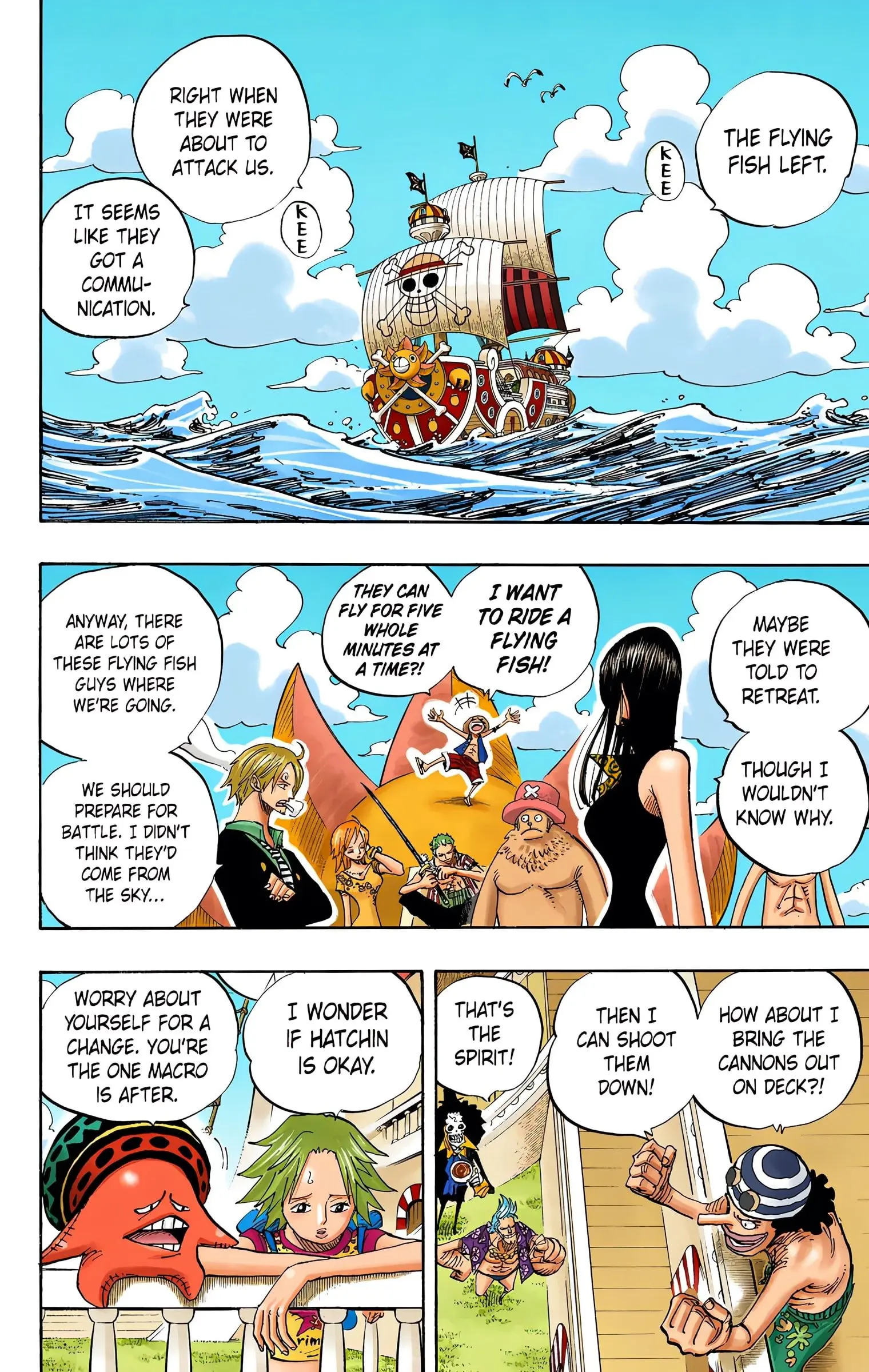 One Piece Colored, chapter 492, page 8