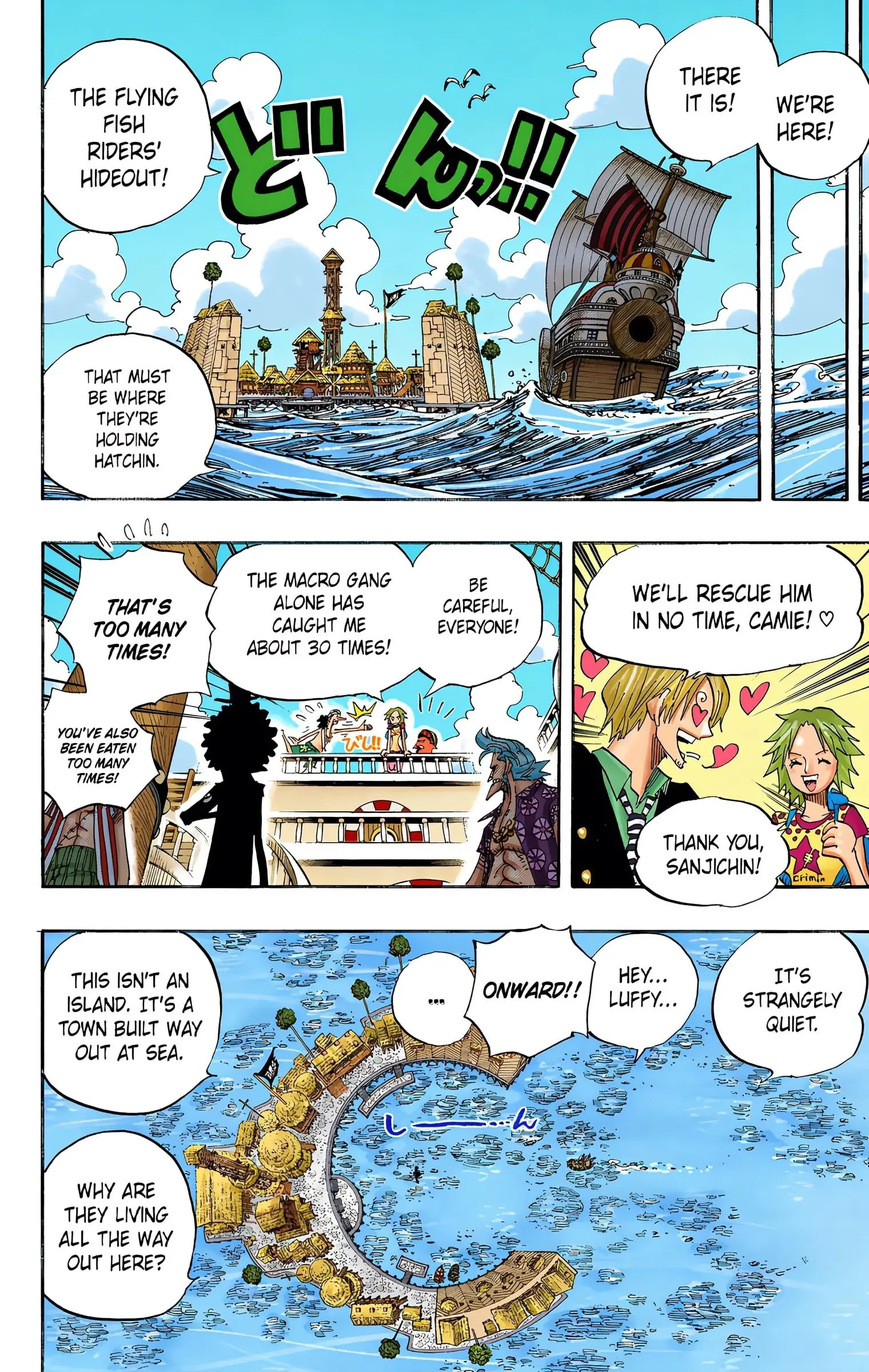 One Piece Colored, chapter 492, page 16