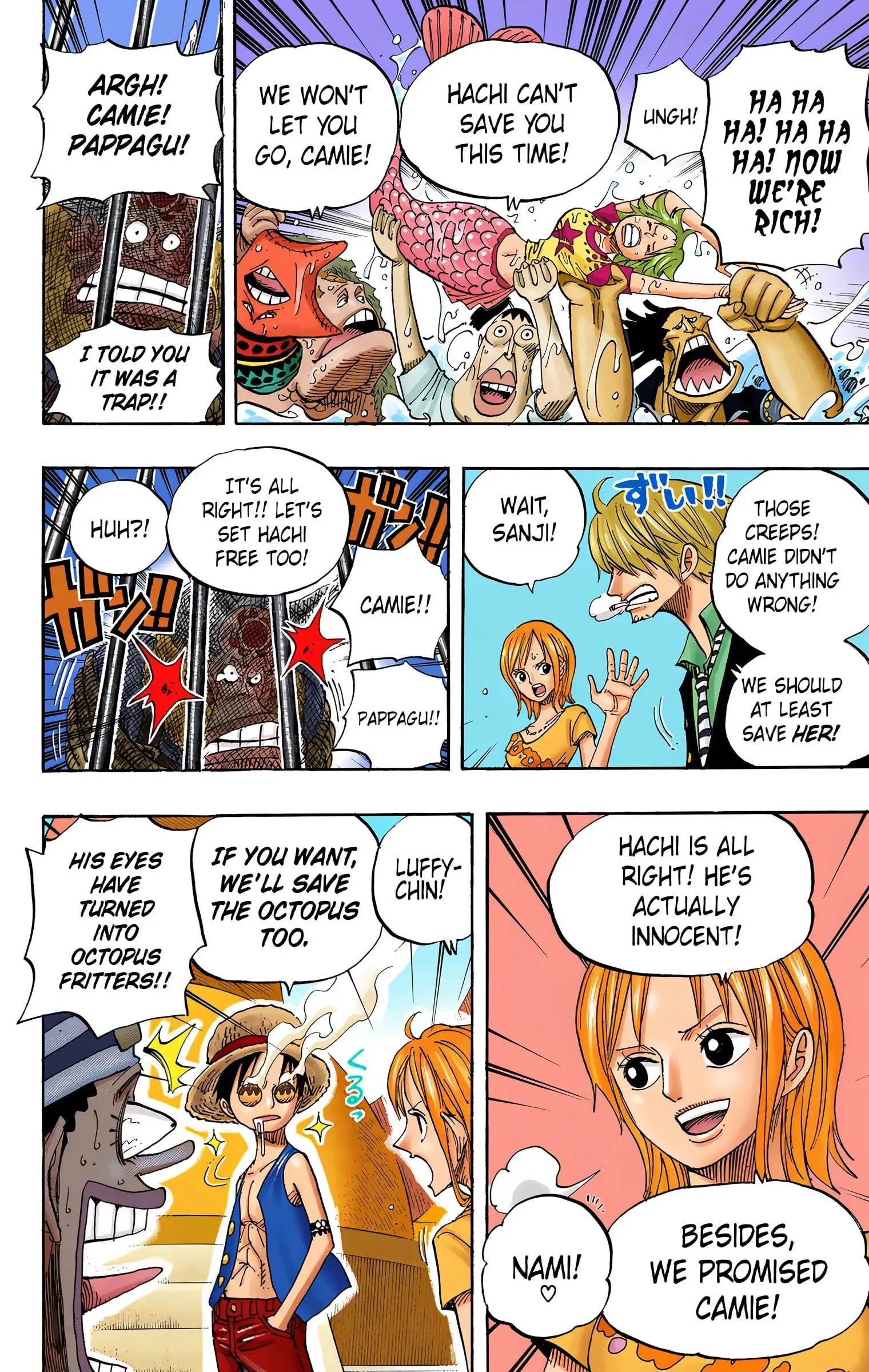 One Piece Colored, chapter 492, page 22