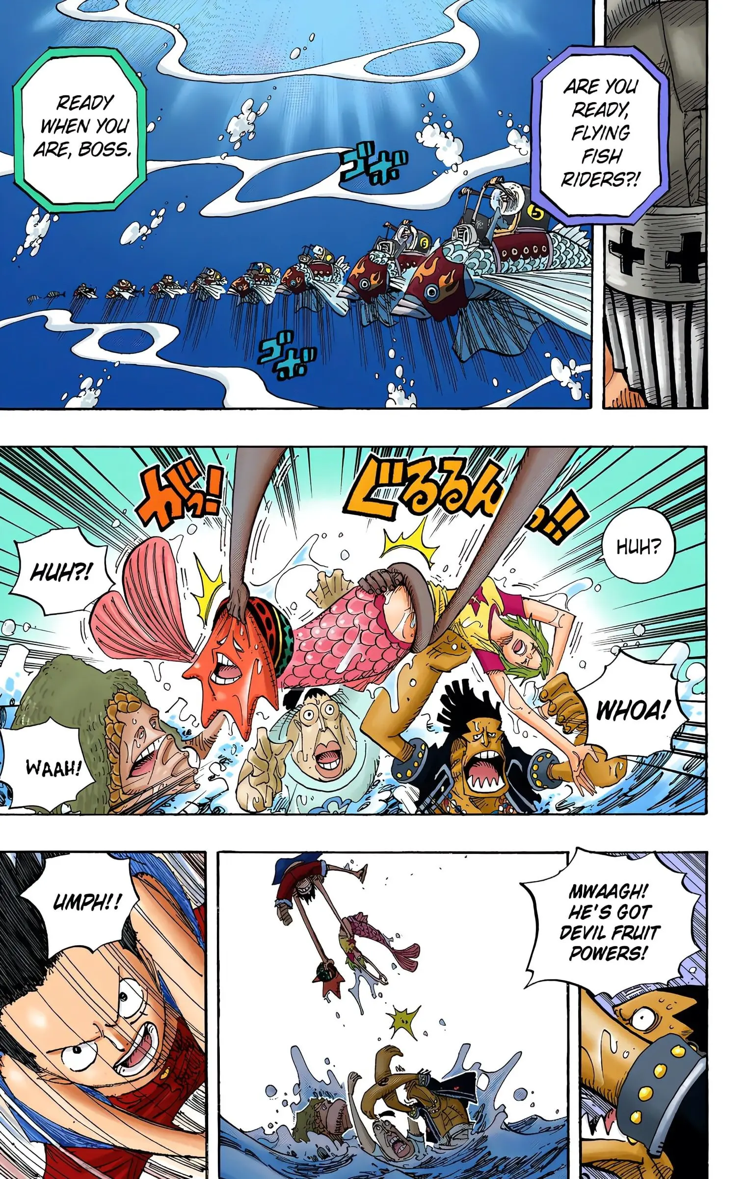 One Piece Colored, chapter 492, page 23