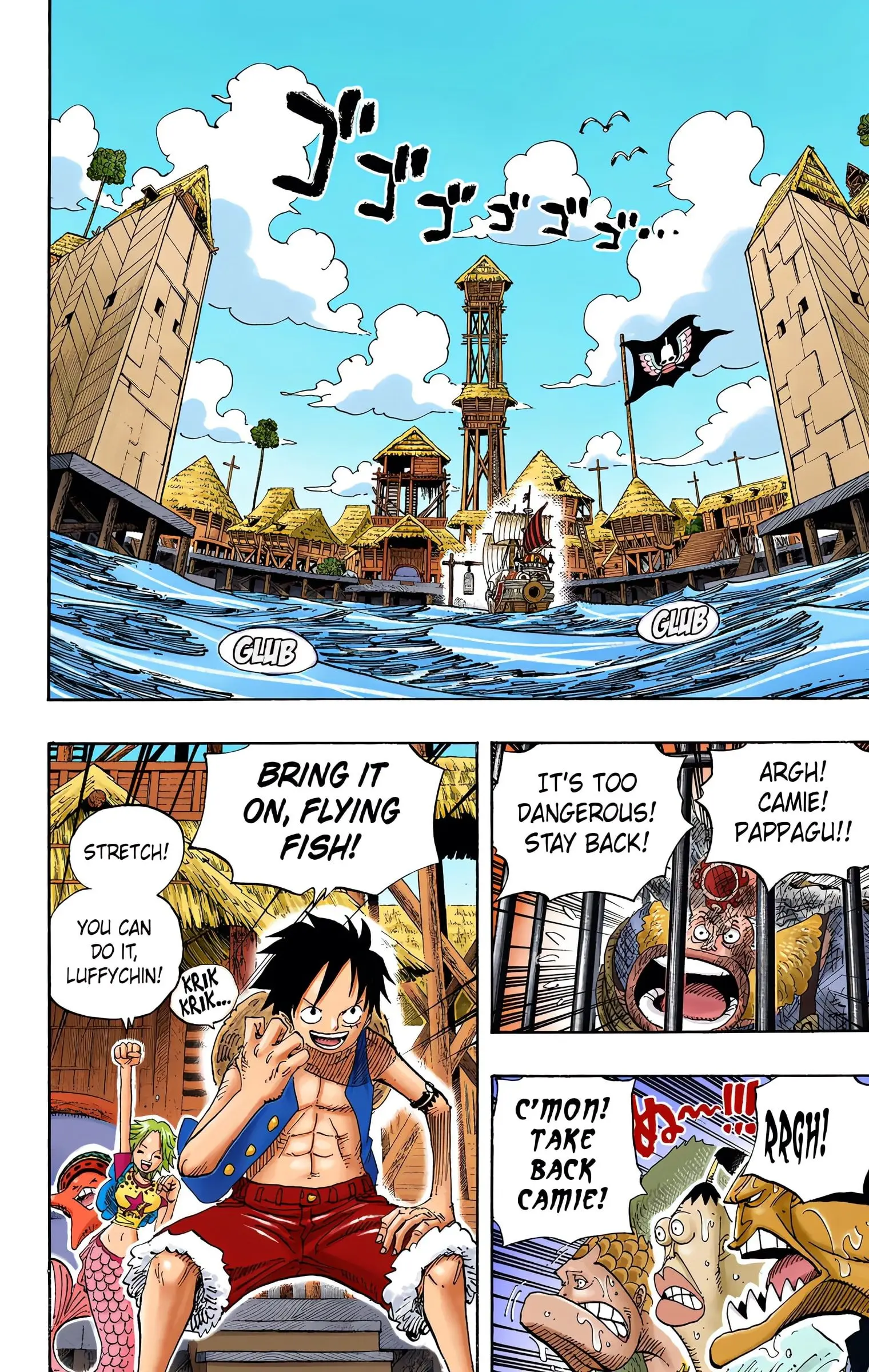 One Piece Colored, chapter 493, page 2