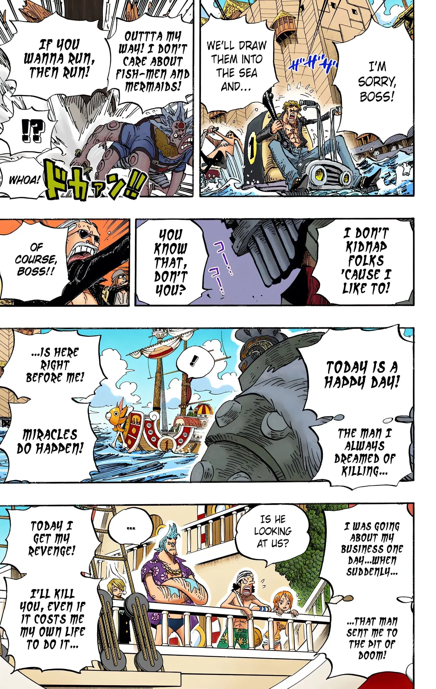 One Piece Colored, chapter 494, page 11