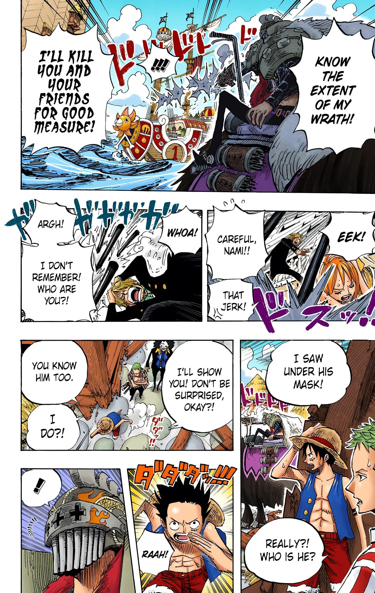 One Piece Colored, chapter 494, page 14