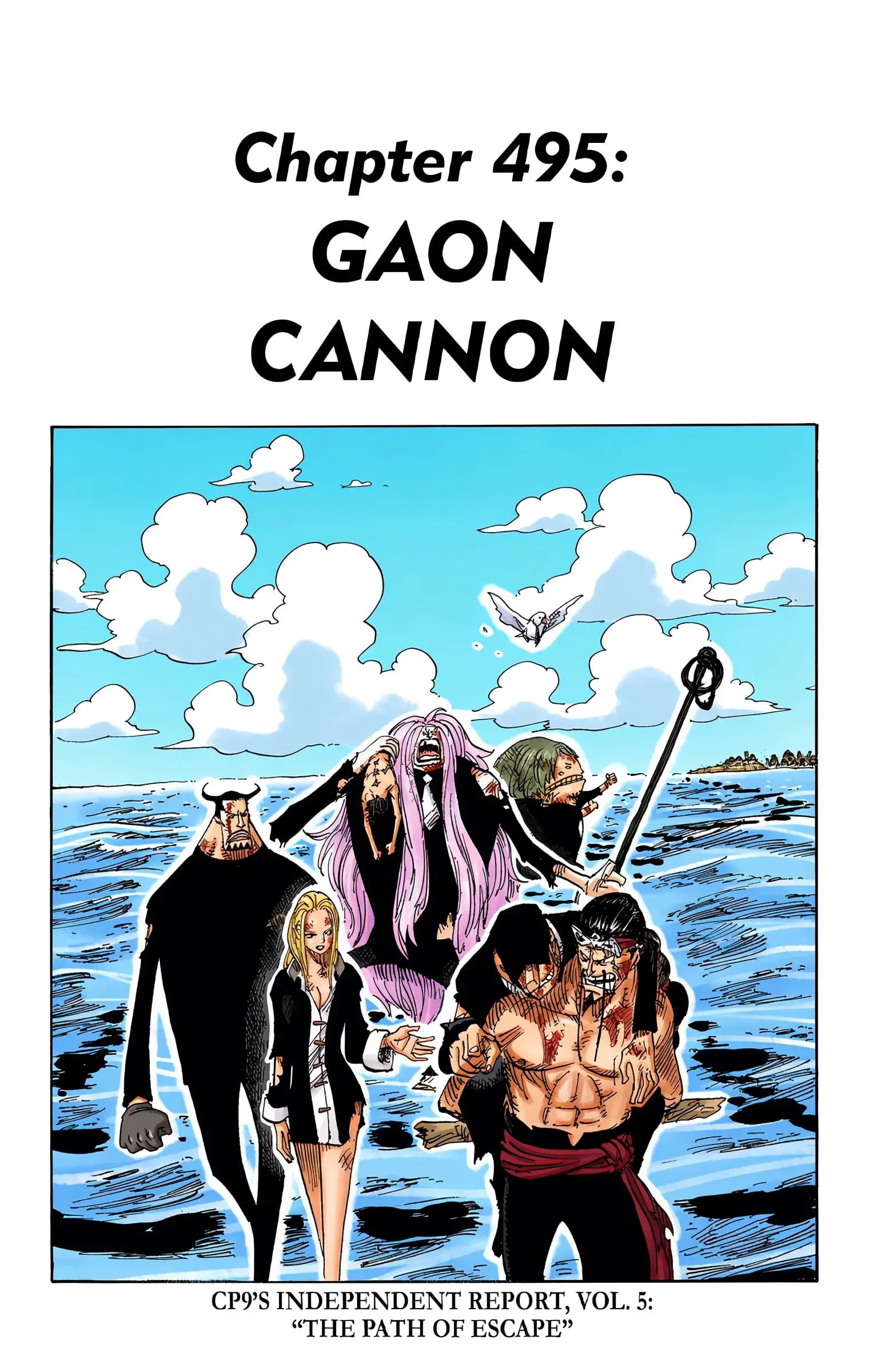 One Piece Colored, chapter 495, page 1