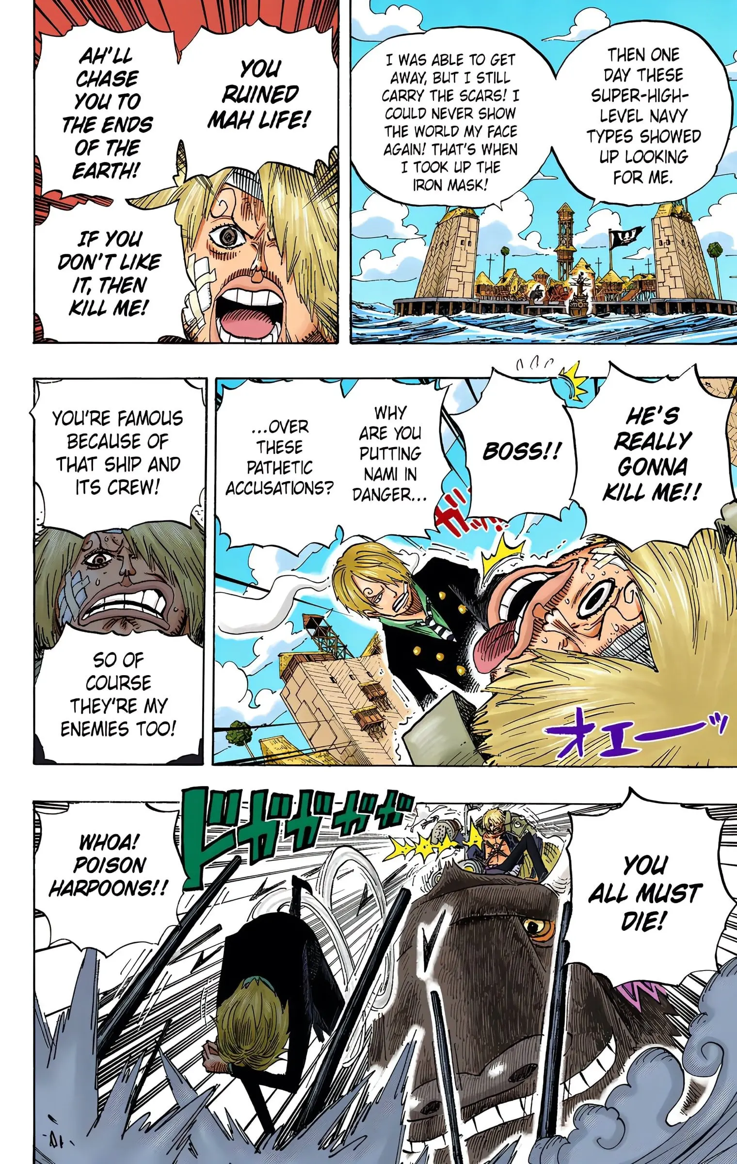 One Piece Colored, chapter 495, page 4