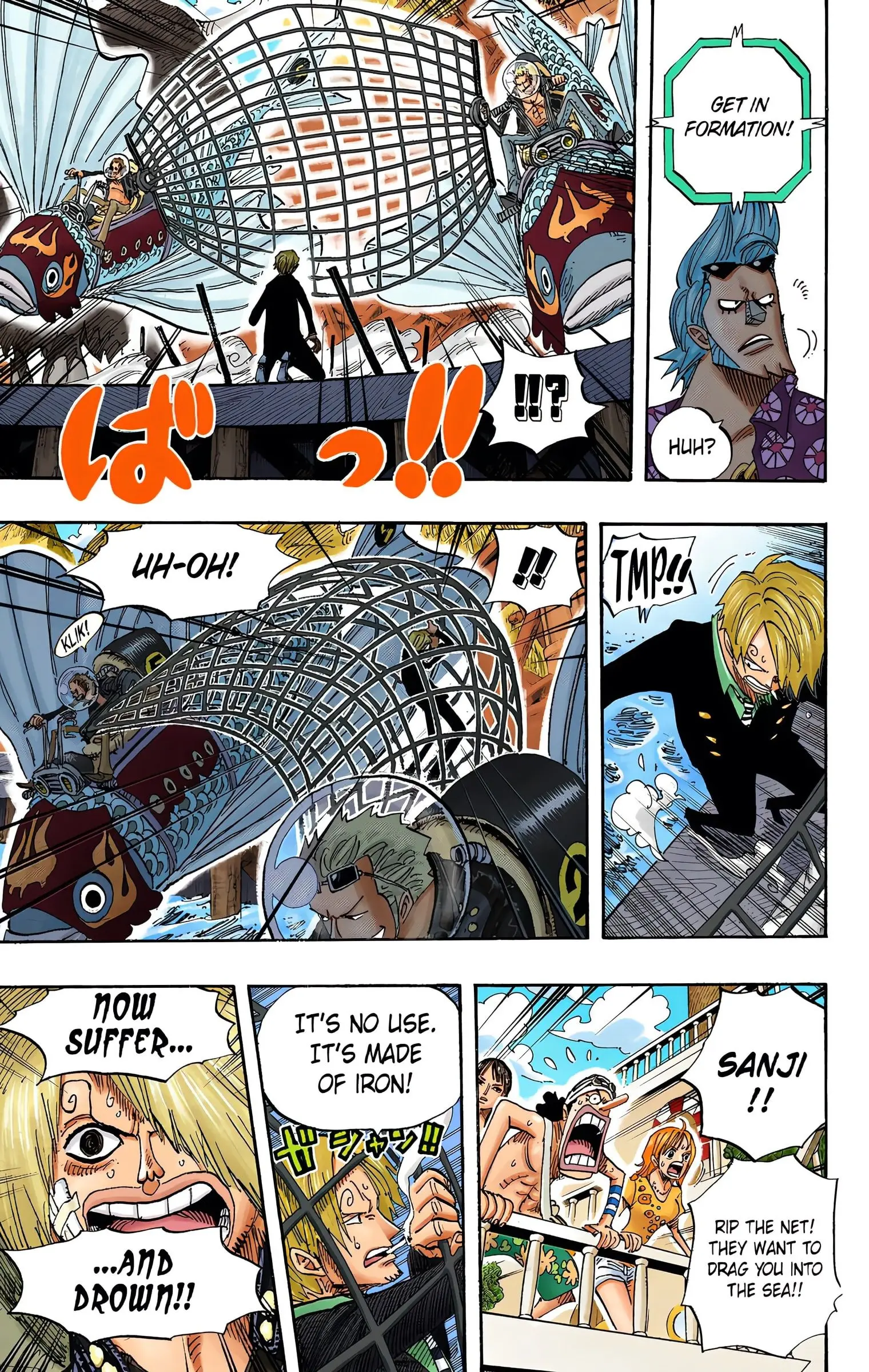 One Piece Colored, chapter 495, page 5