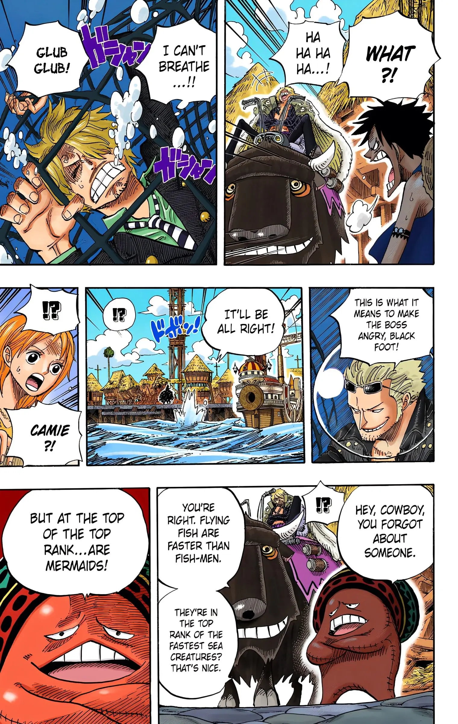 One Piece Colored, chapter 495, page 7
