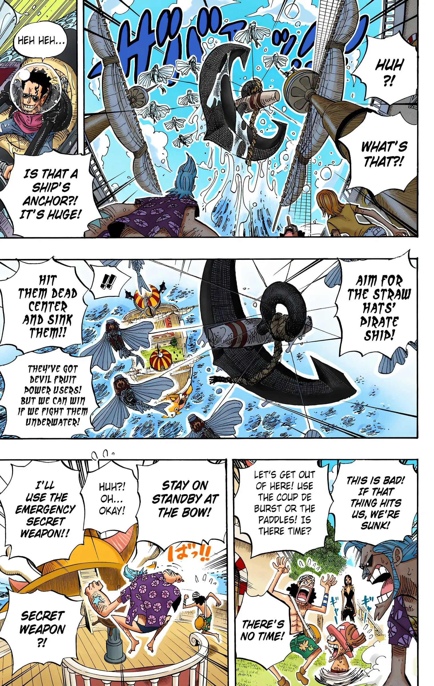 One Piece Colored, chapter 495, page 9