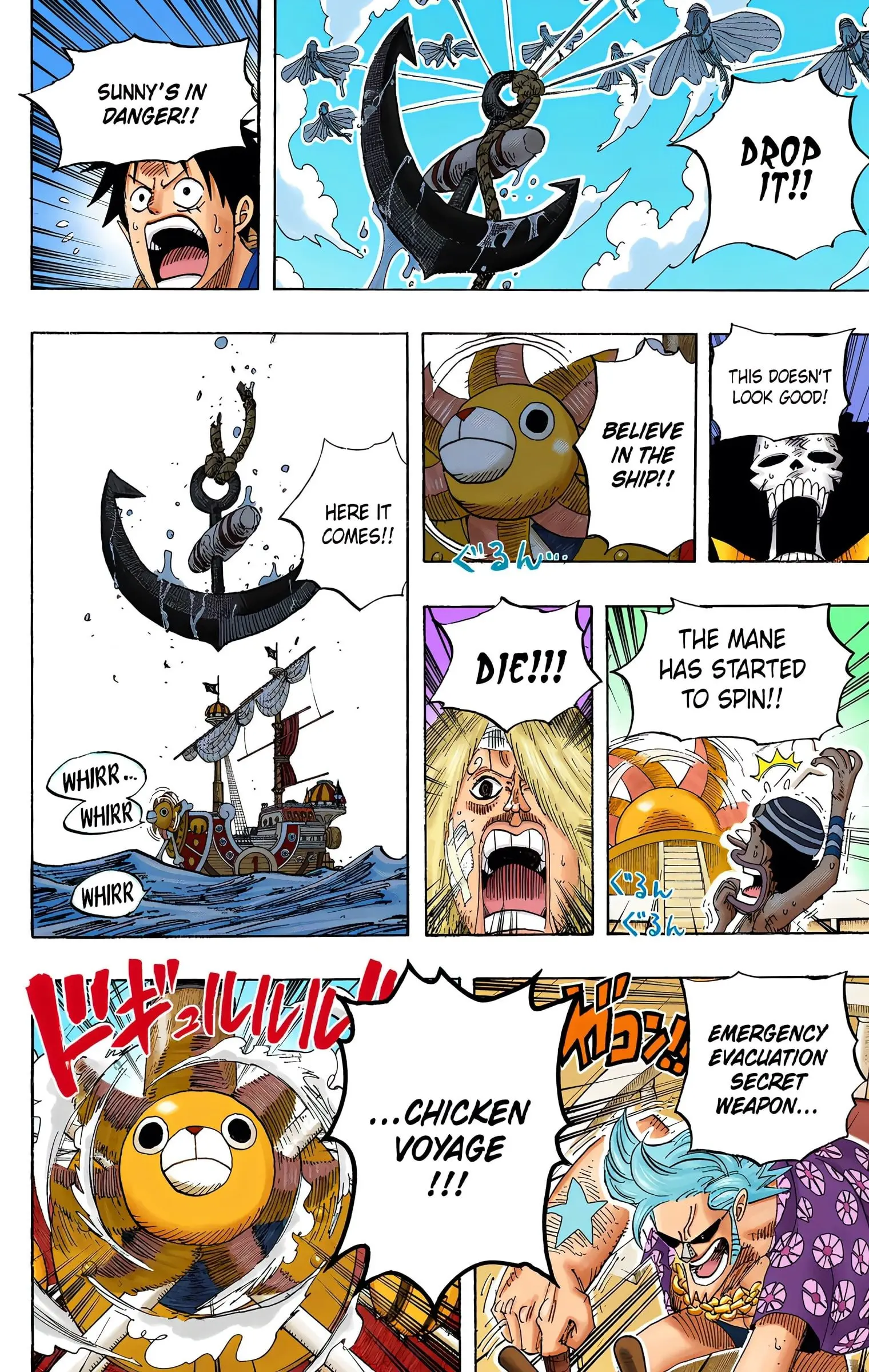 One Piece Colored, chapter 495, page 10