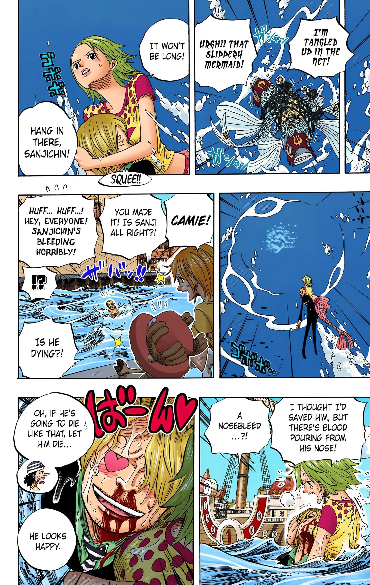 One Piece Colored, chapter 495, page 14